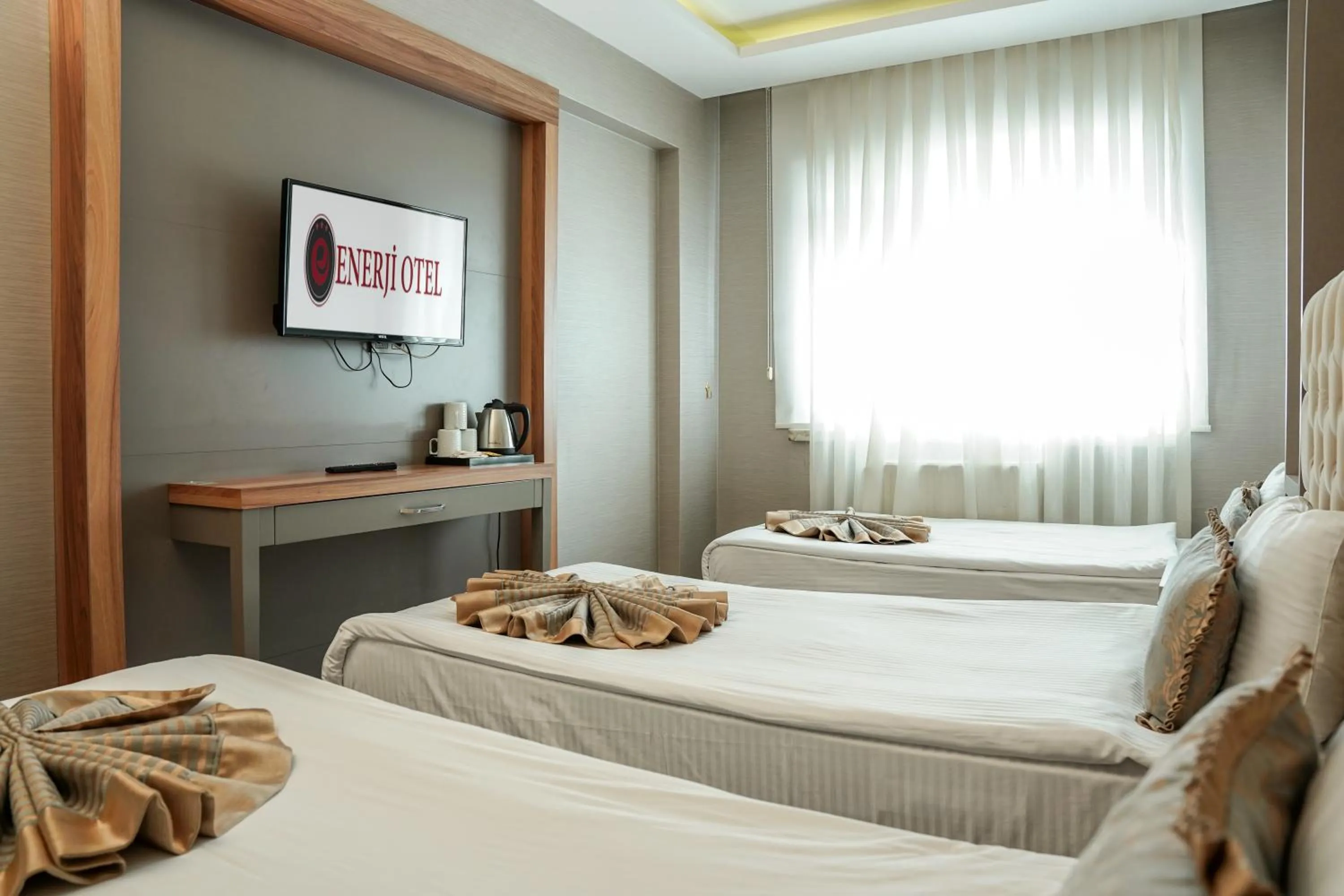 Bedroom, Bed in Enerji Otel