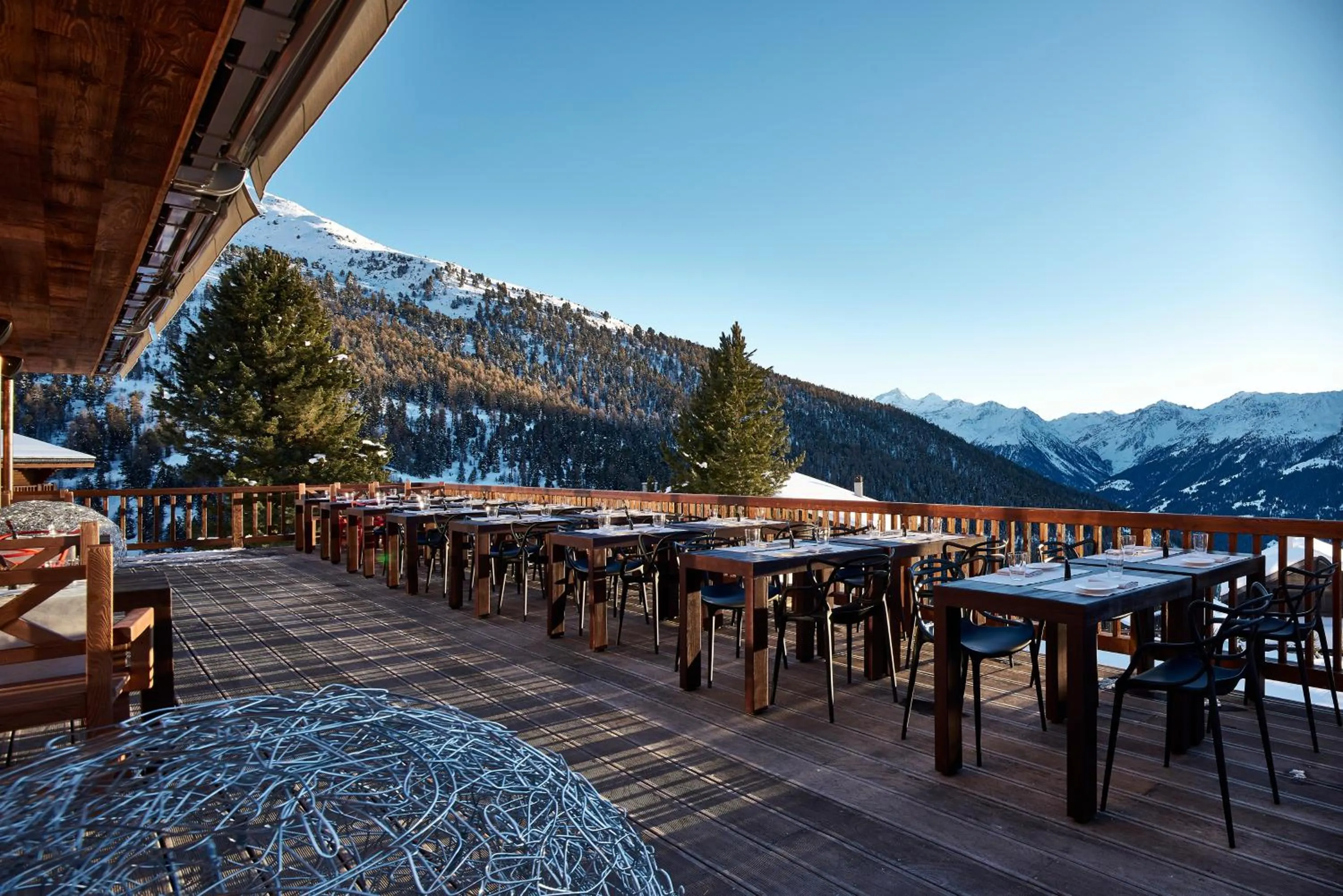 Restaurant/places to eat in Chandolin Boutique Hotel