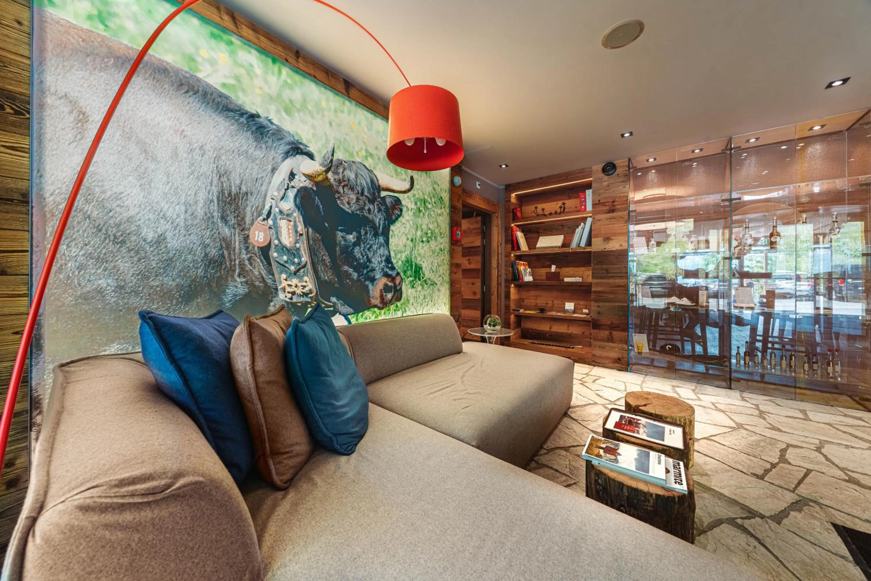 Lobby or reception in Chandolin Boutique Hotel