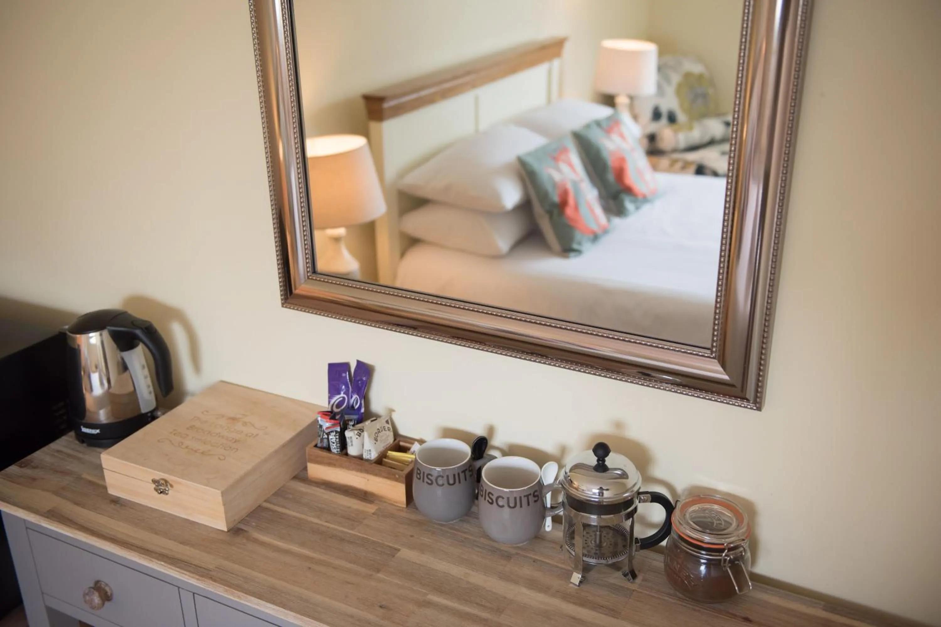 Bed in The Lodge at Broadway