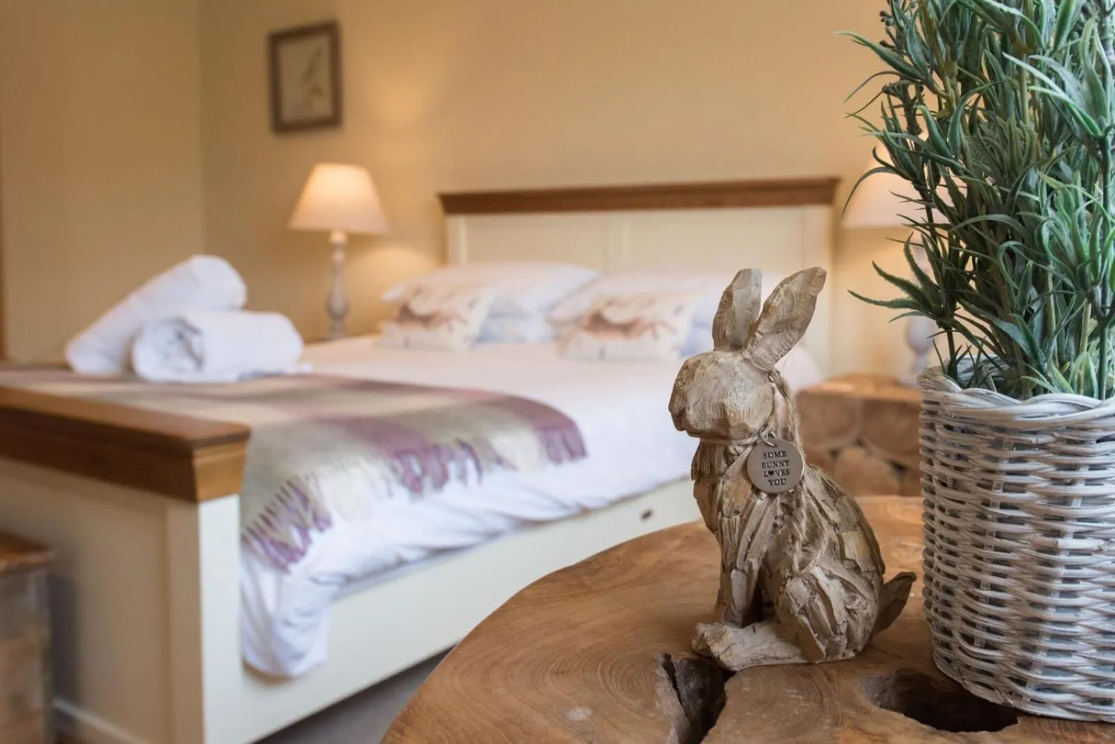 Bed in The Lodge at Broadway