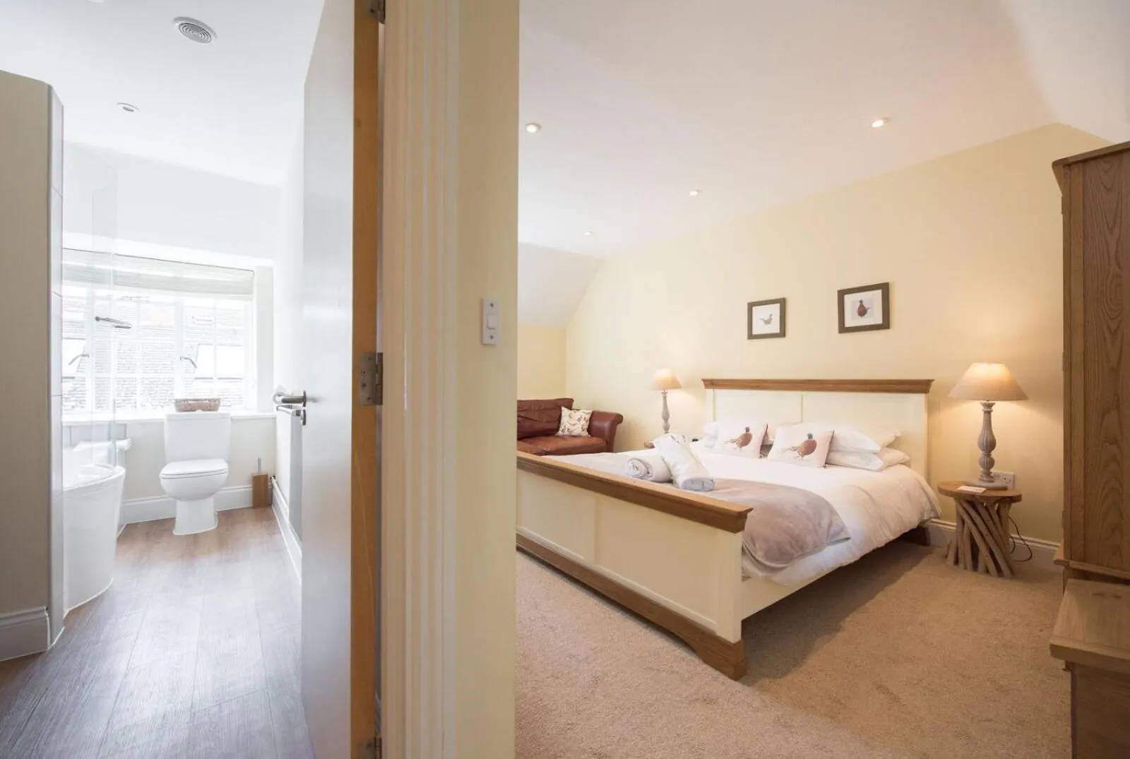 Bed in The Lodge at Broadway