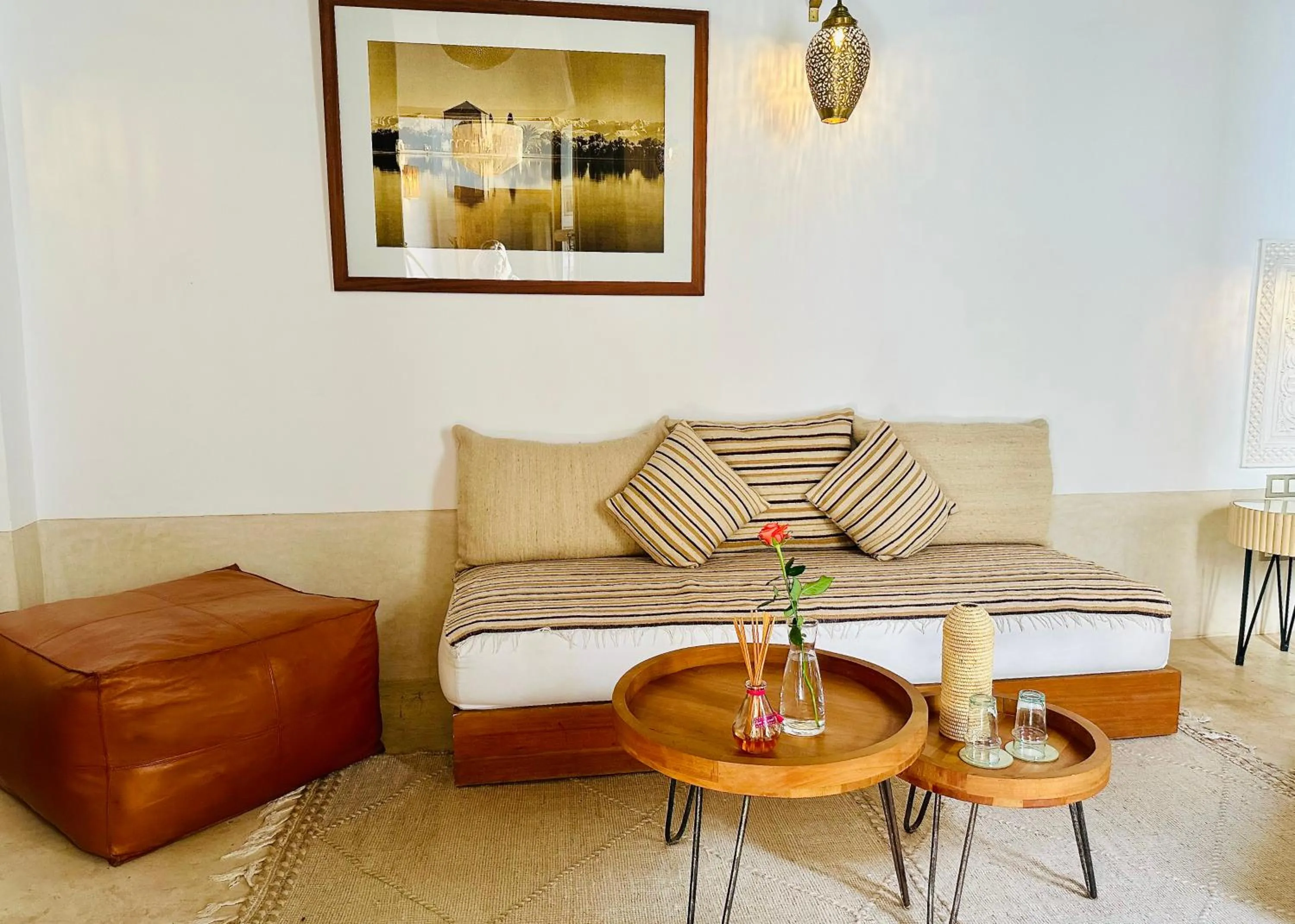 Seating area in Riad Jardin Des Sens & Spa
