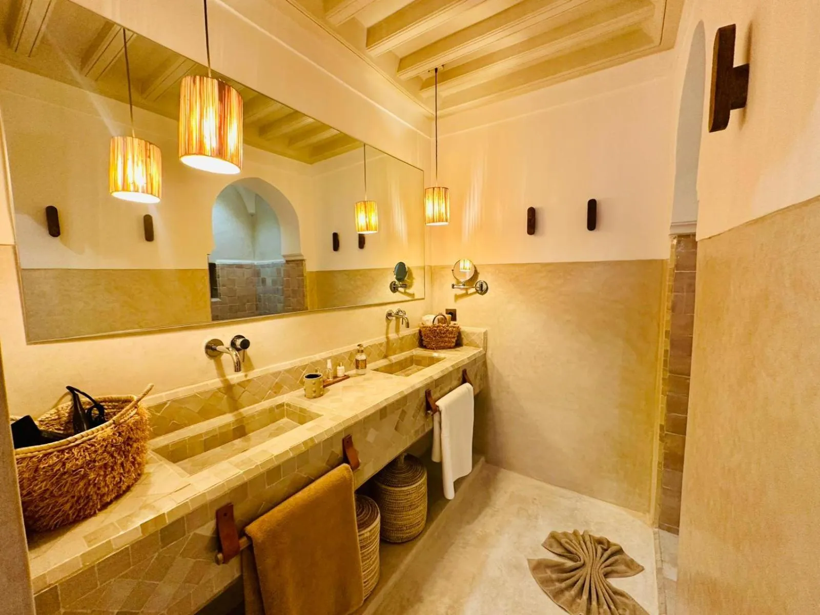Bathroom in Riad Jardin Des Sens & Spa