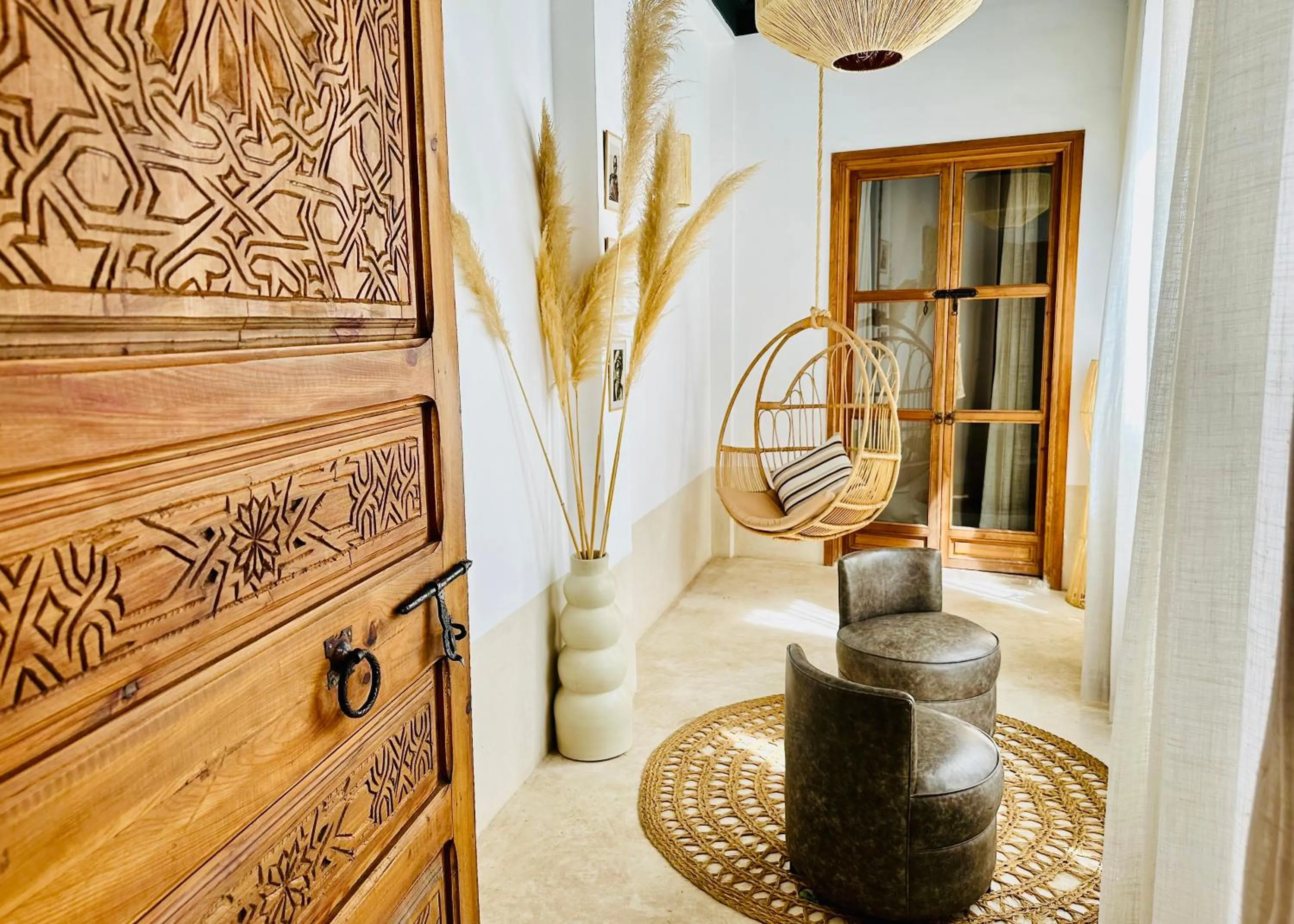 Patio in Riad Jardin Des Sens & Spa