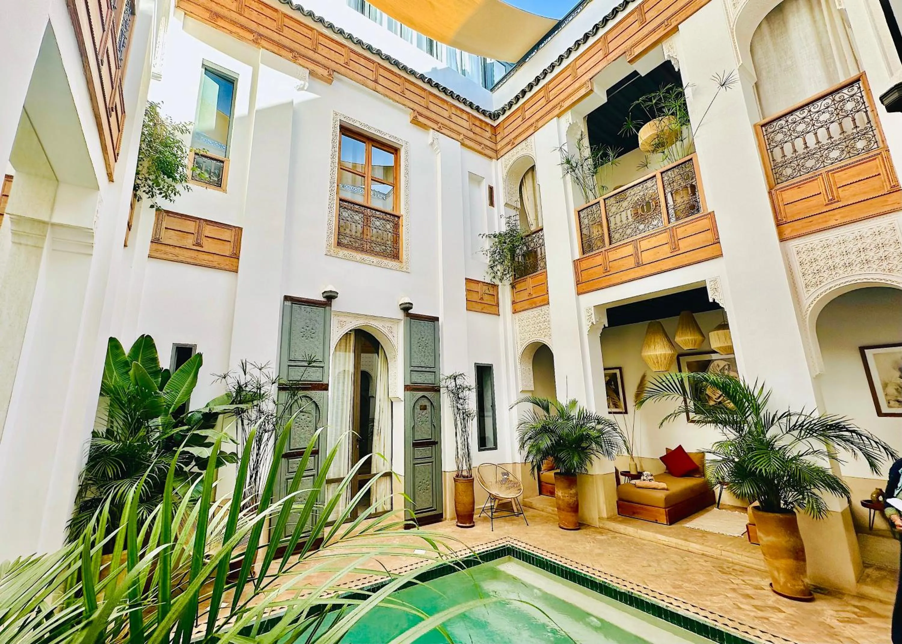 Property building in Riad Jardin Des Sens & Spa