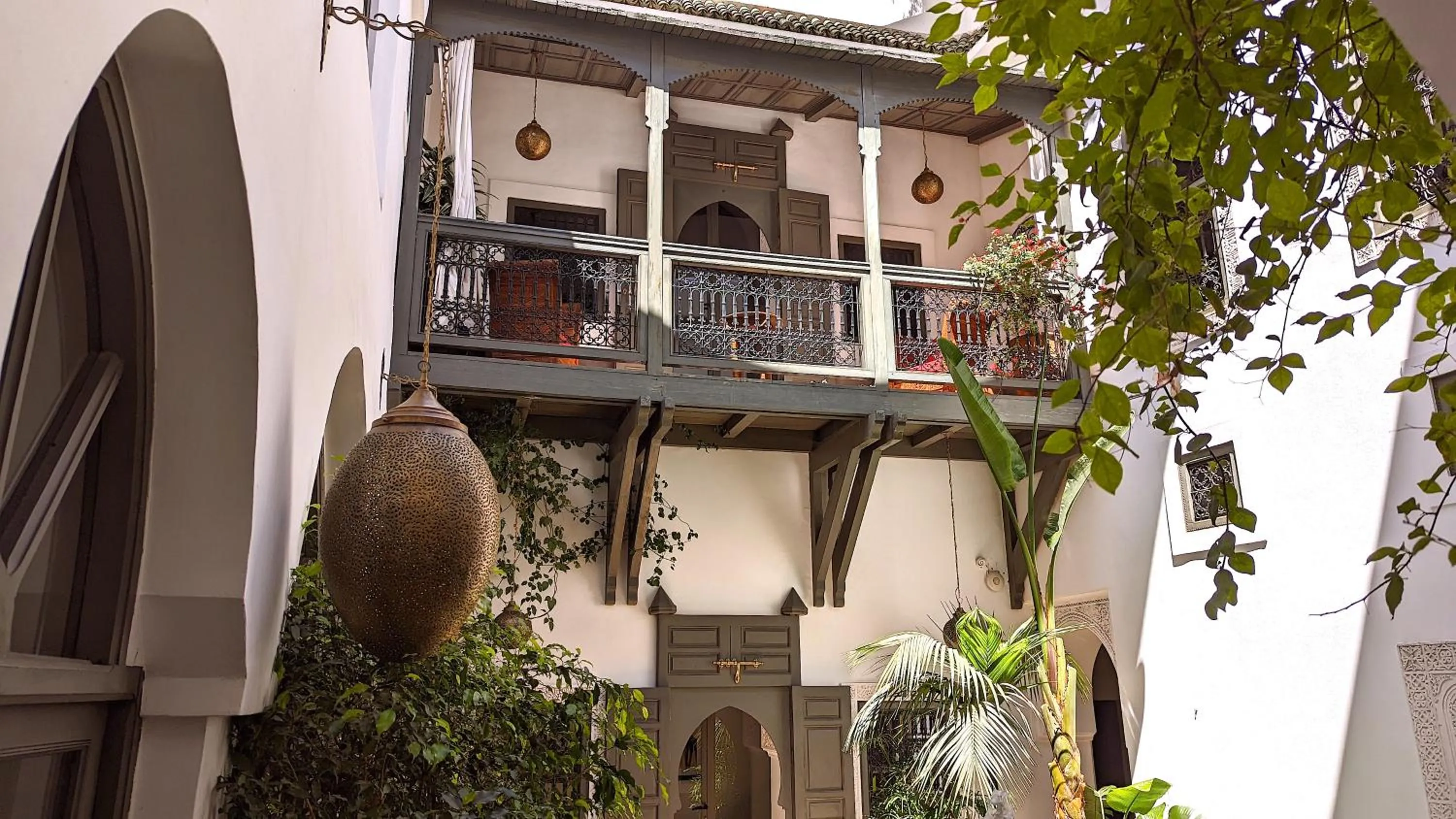 Patio in Riad Jardin Des Sens & Spa