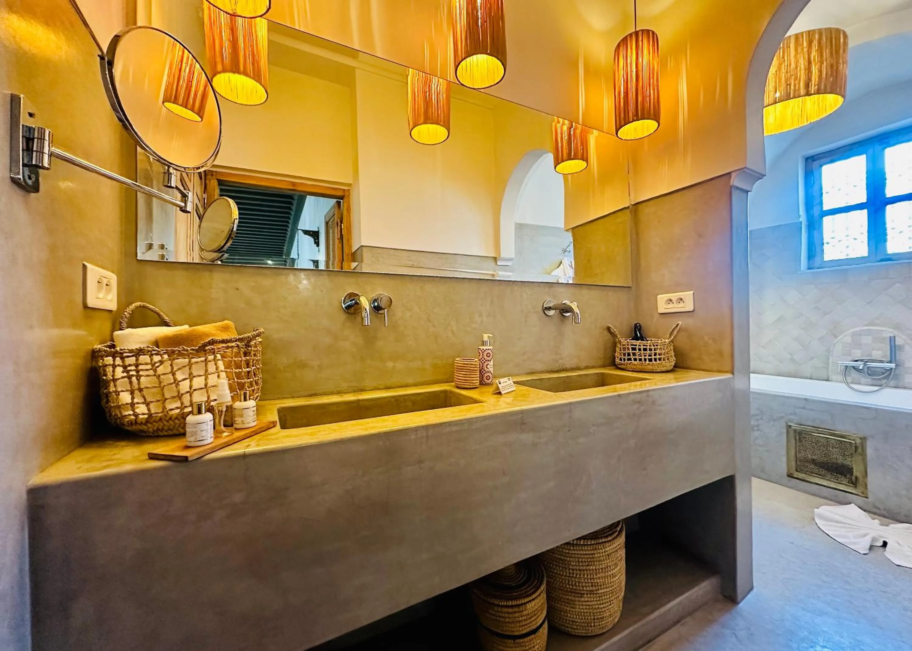Bathroom in Riad Jardin Des Sens & Spa
