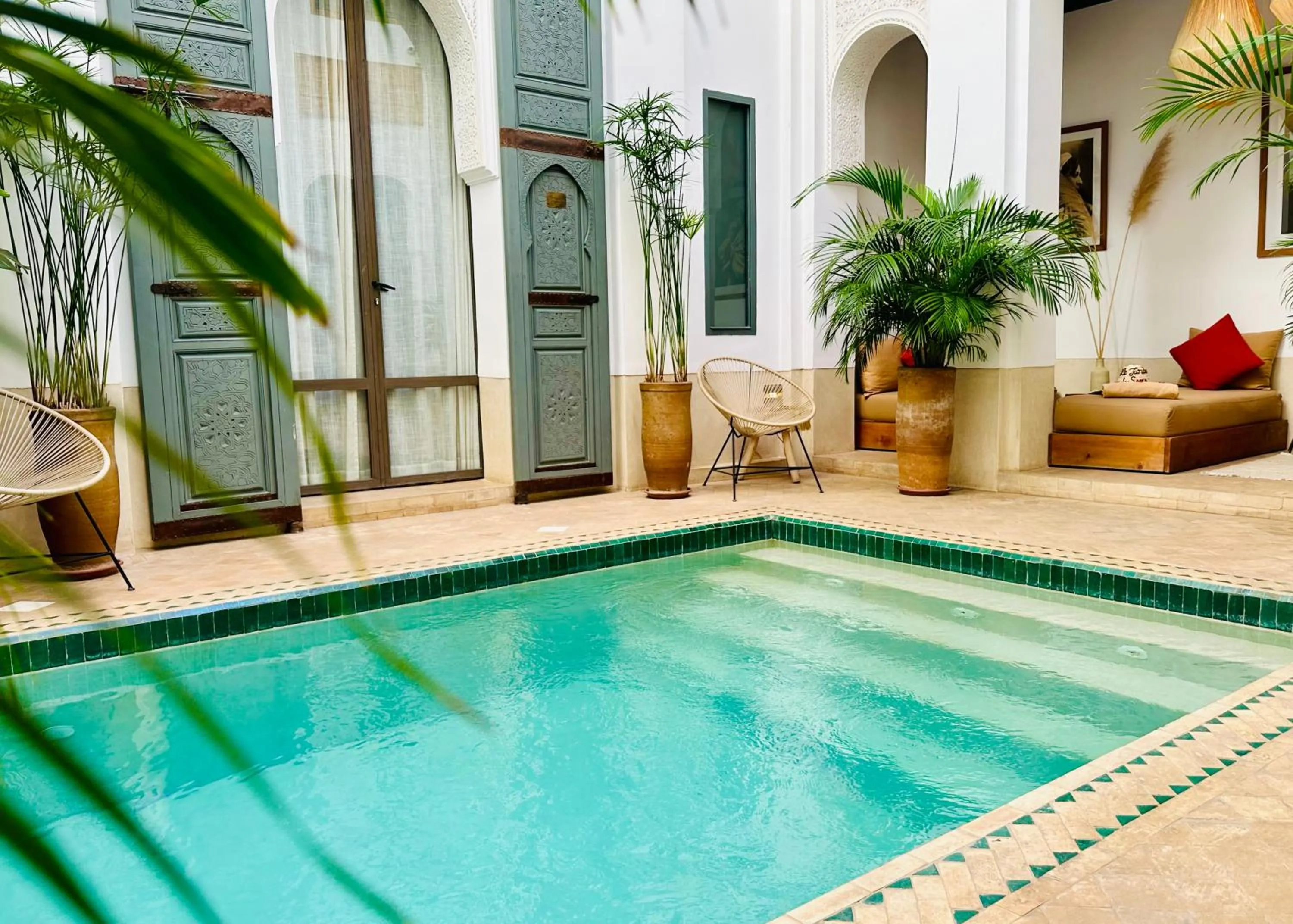 Swimming pool in Riad Jardin Des Sens & Spa
