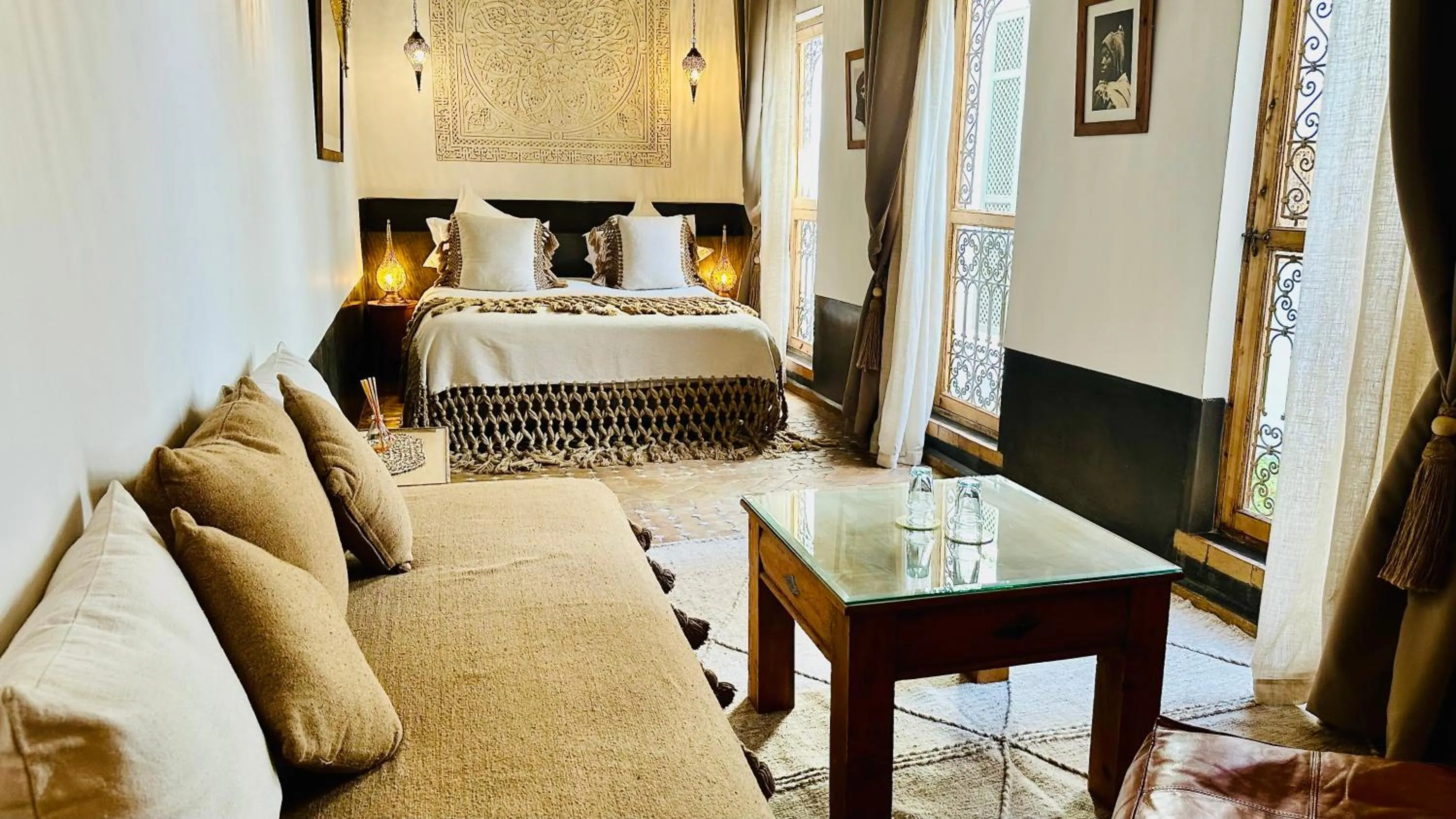 Bedroom, Bed in Riad Jardin Des Sens & Spa