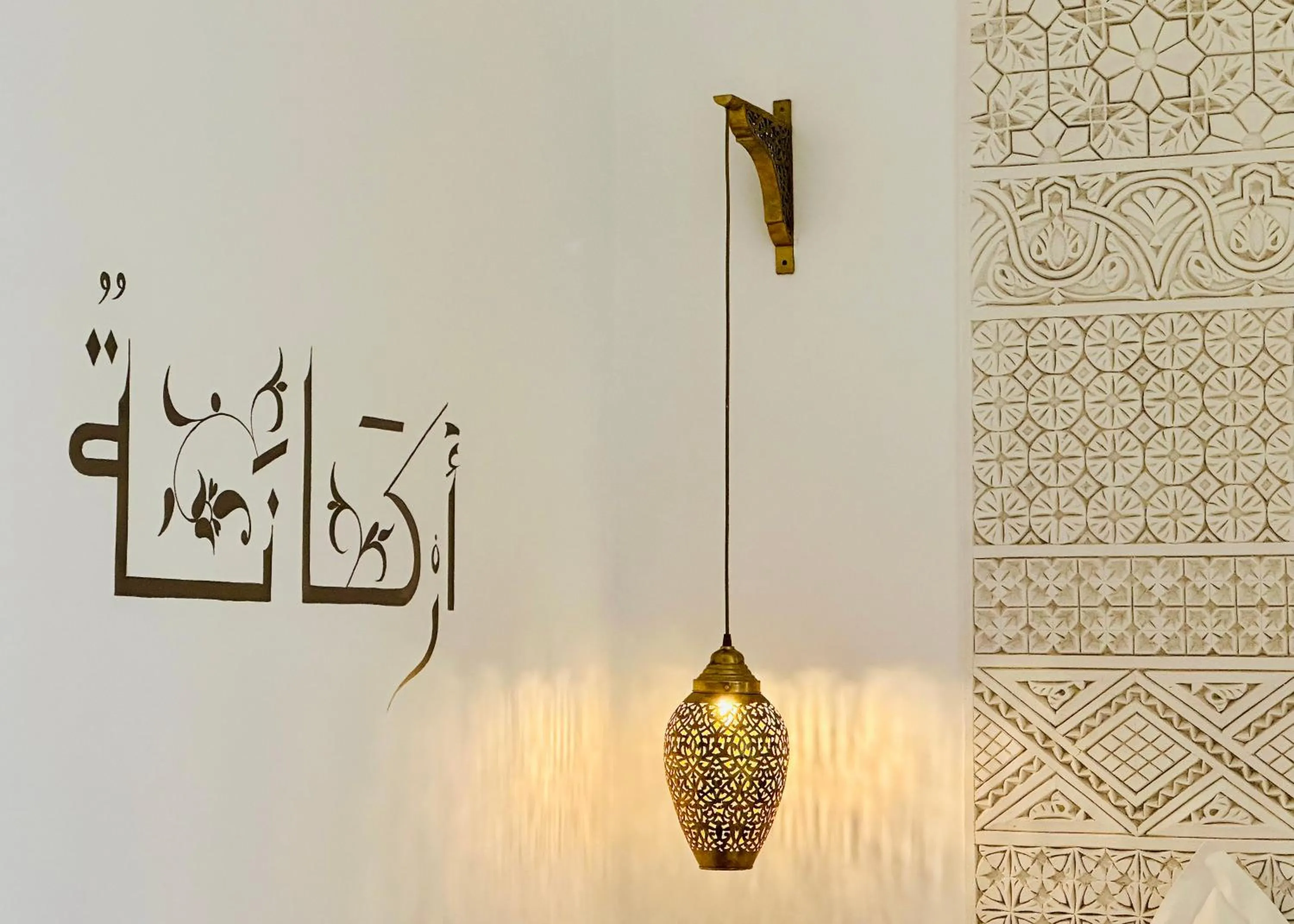 Decorative detail in Riad Jardin Des Sens & Spa