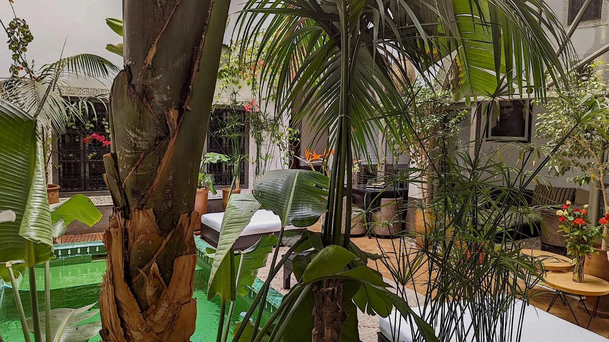 Patio in Riad Jardin Des Sens & Spa