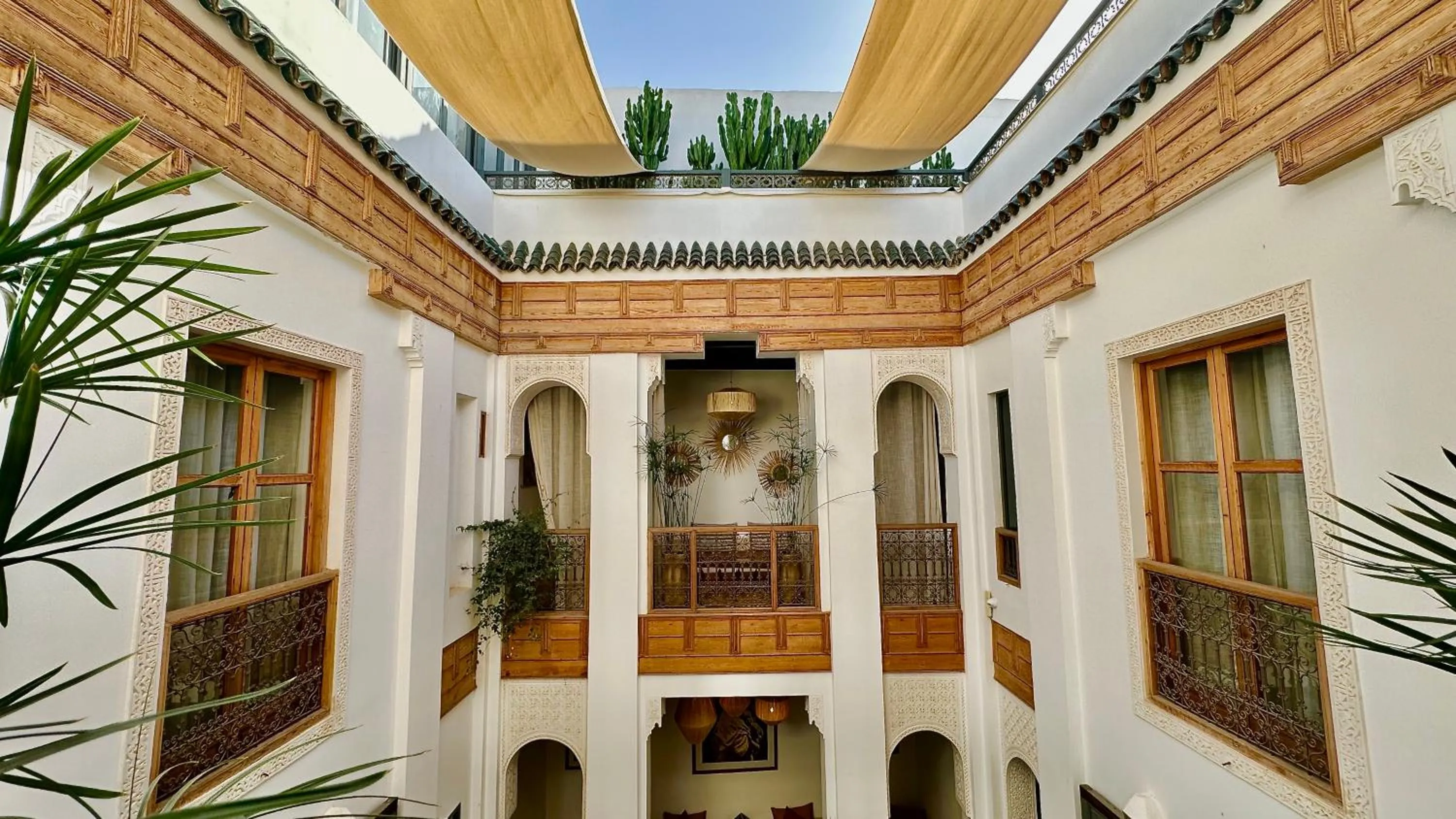 Patio in Riad Jardin Des Sens & Spa