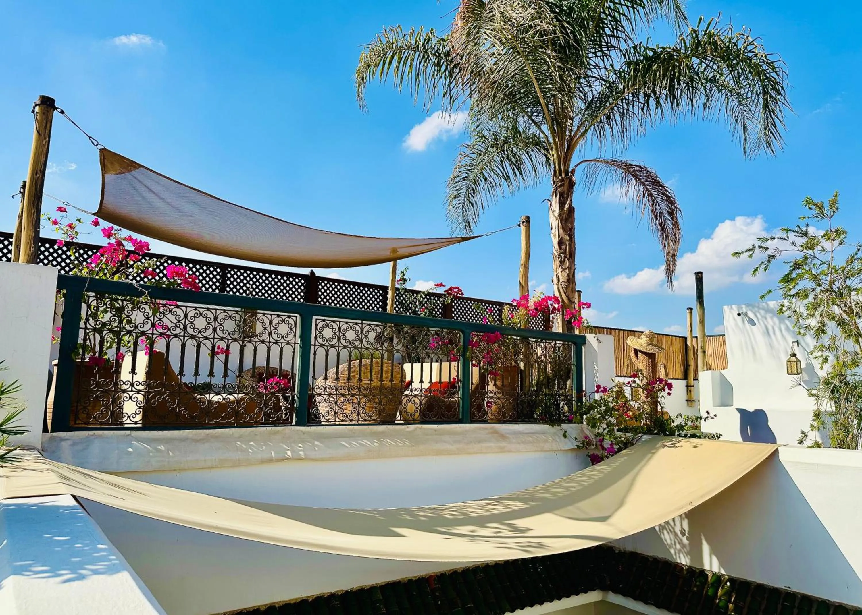 Patio in Riad Jardin Des Sens & Spa