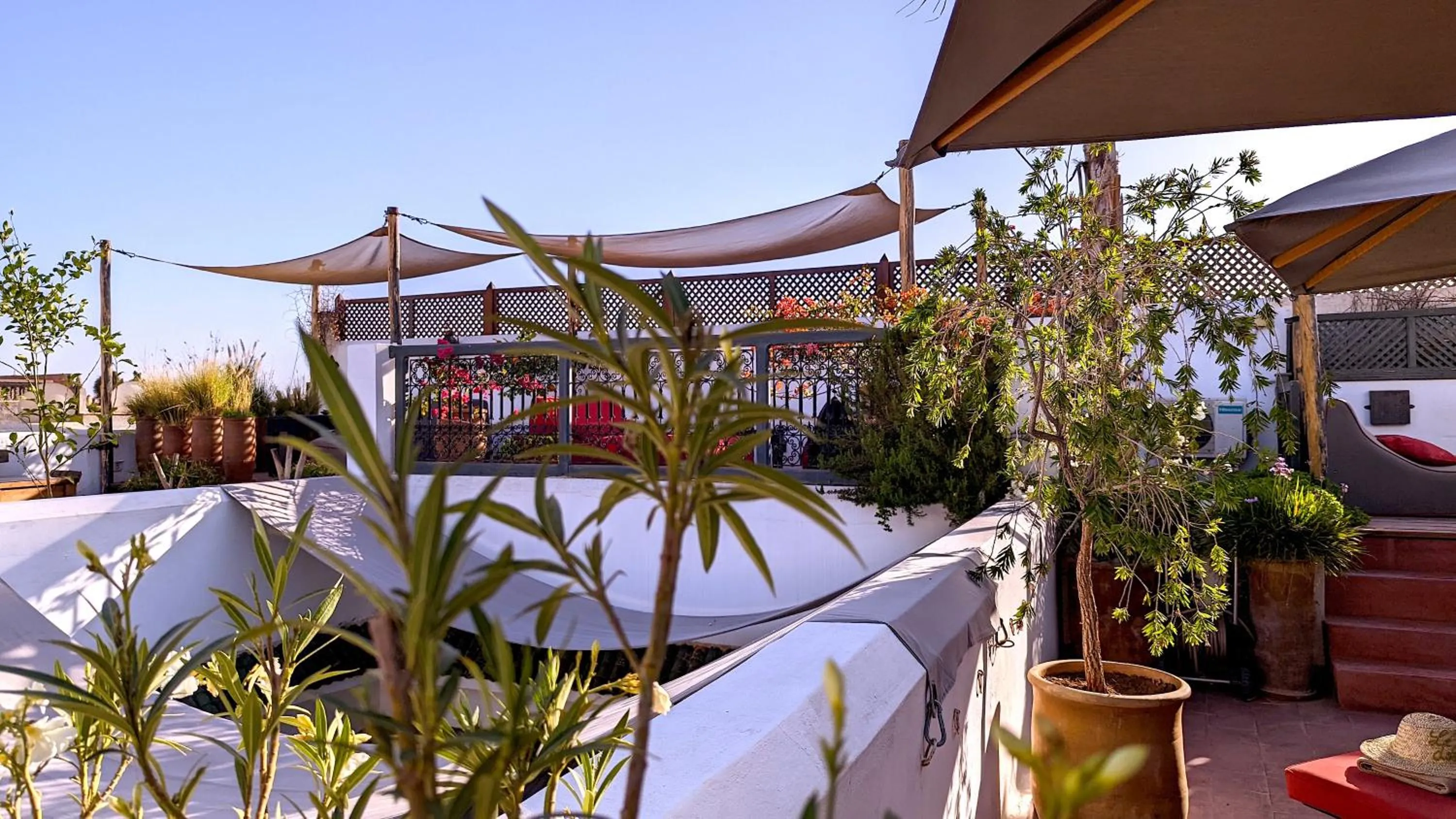 Patio in Riad Jardin Des Sens & Spa