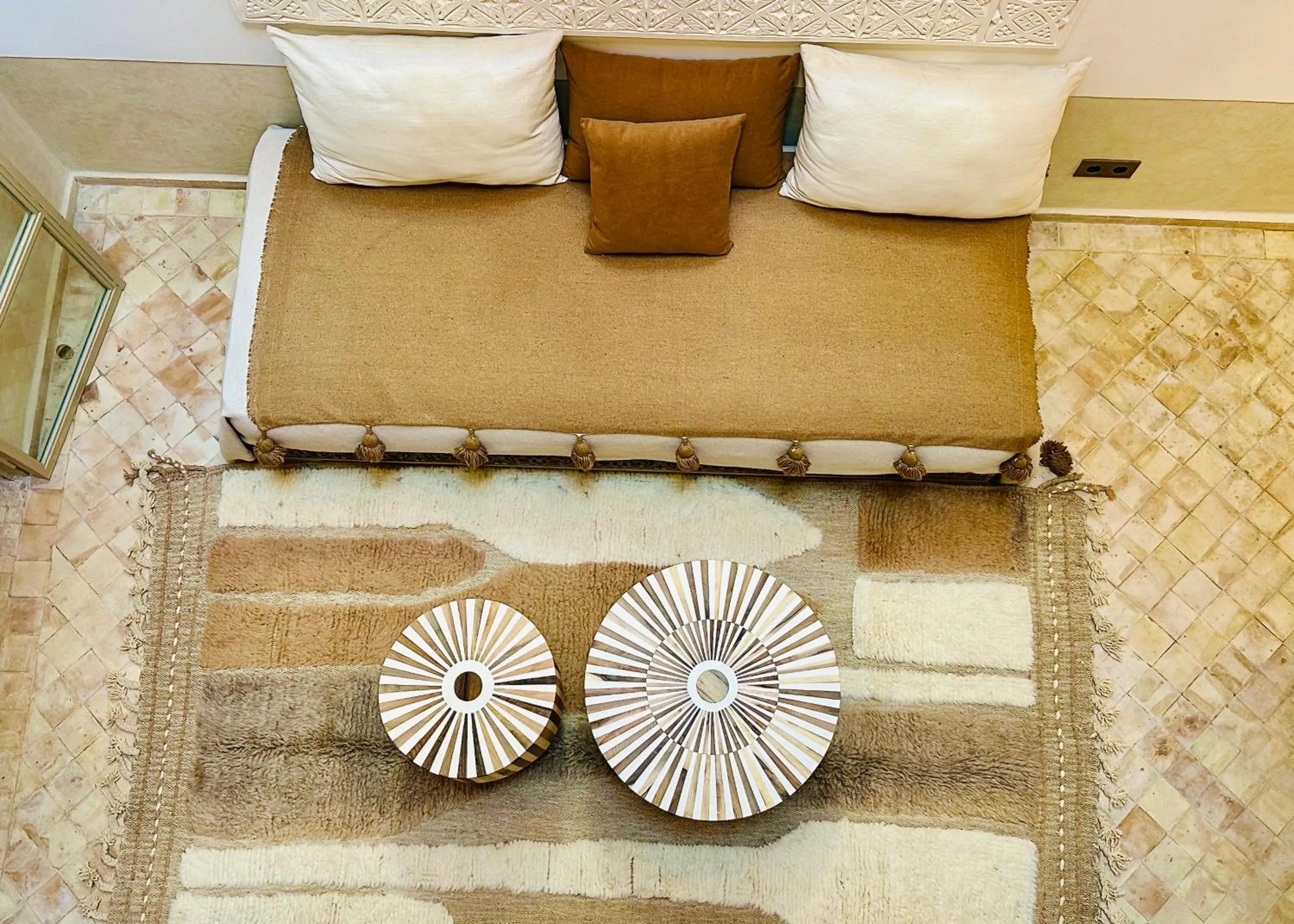 Decorative detail in Riad Jardin Des Sens & Spa