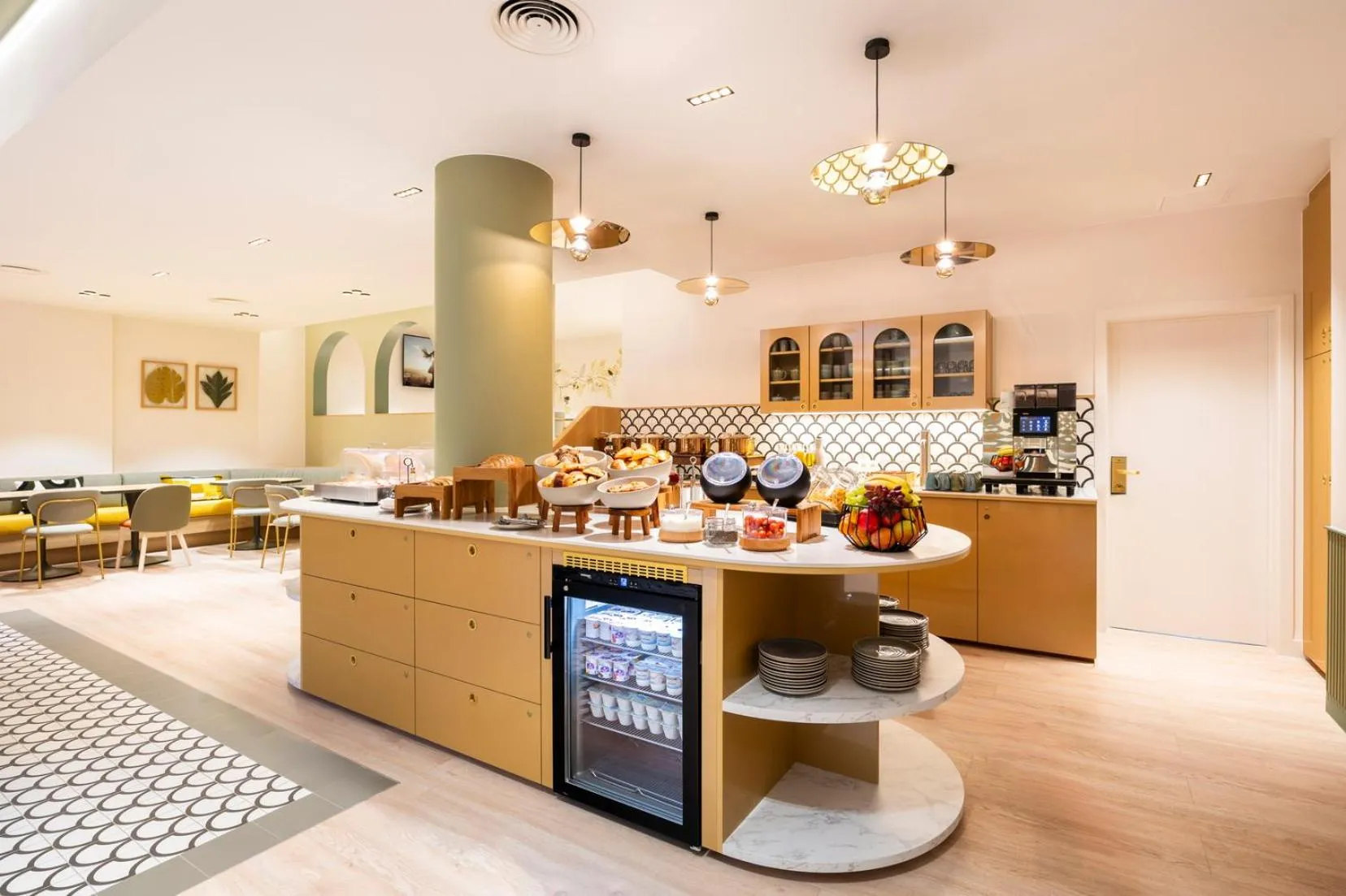 Food in Citadines Toison d'Or Brussels