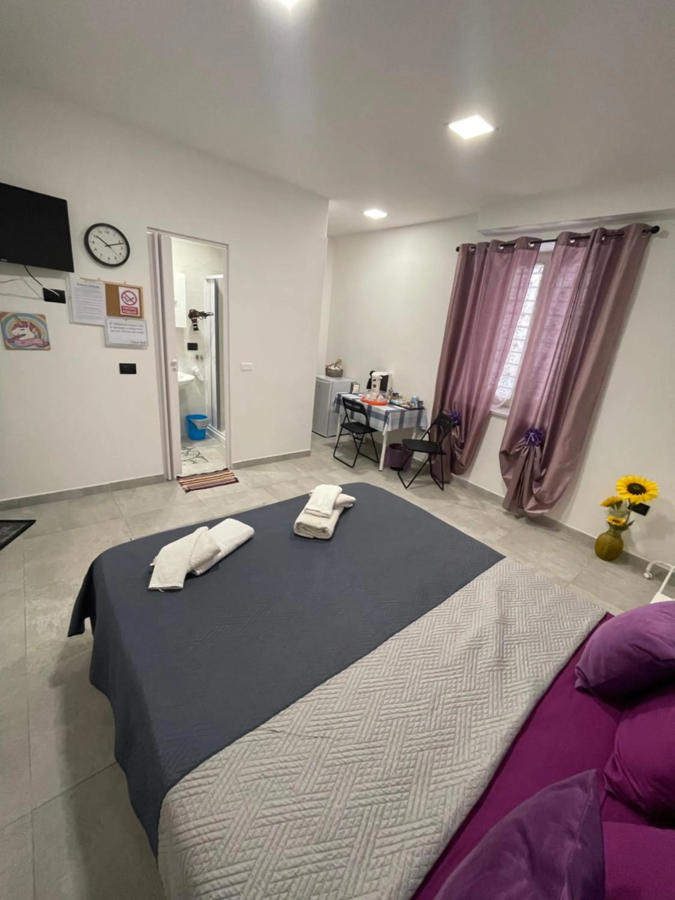 Bed in Tufaro B&B Private Room