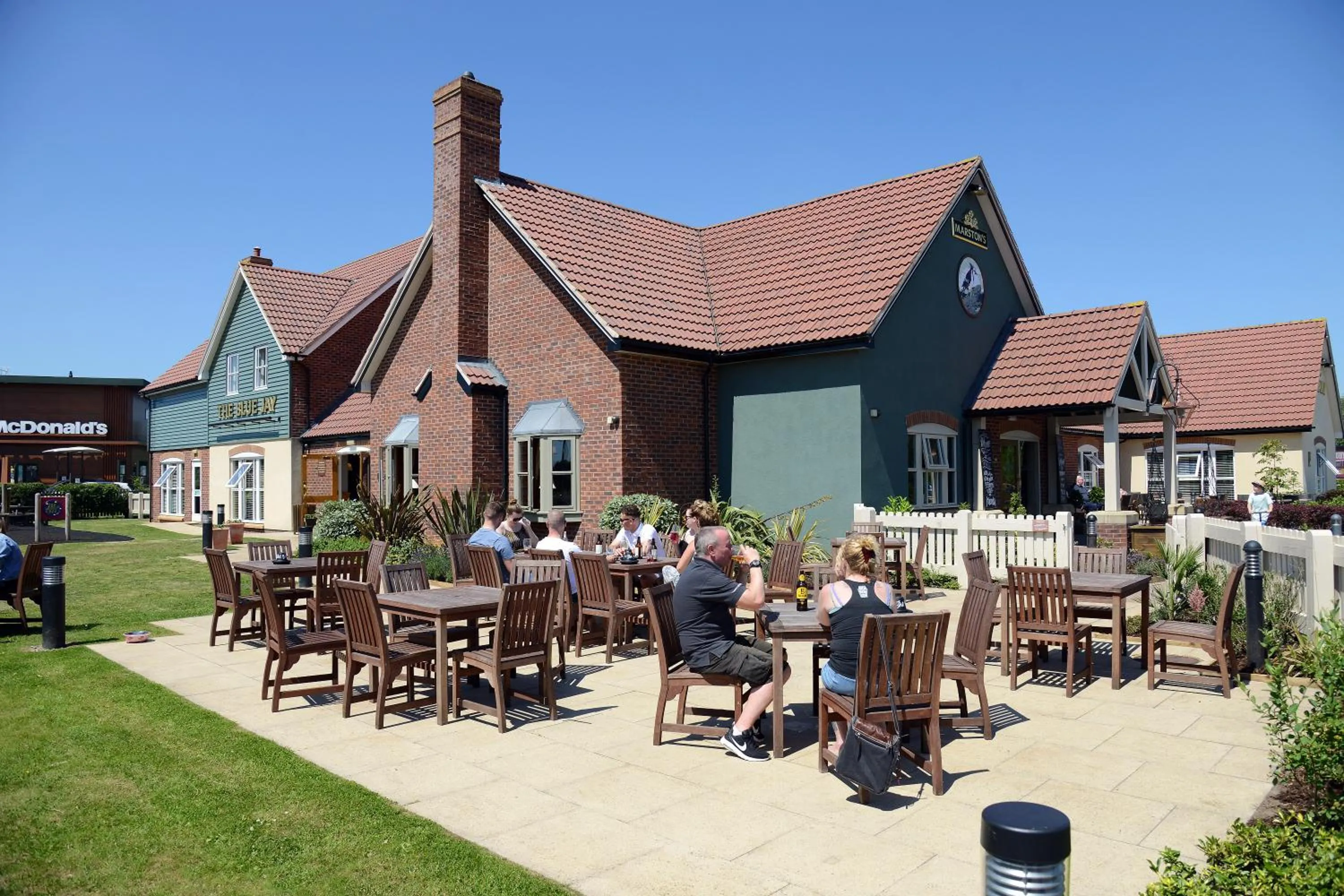 Facade/entrance in Blue Jay, Derby by Marston's Inns