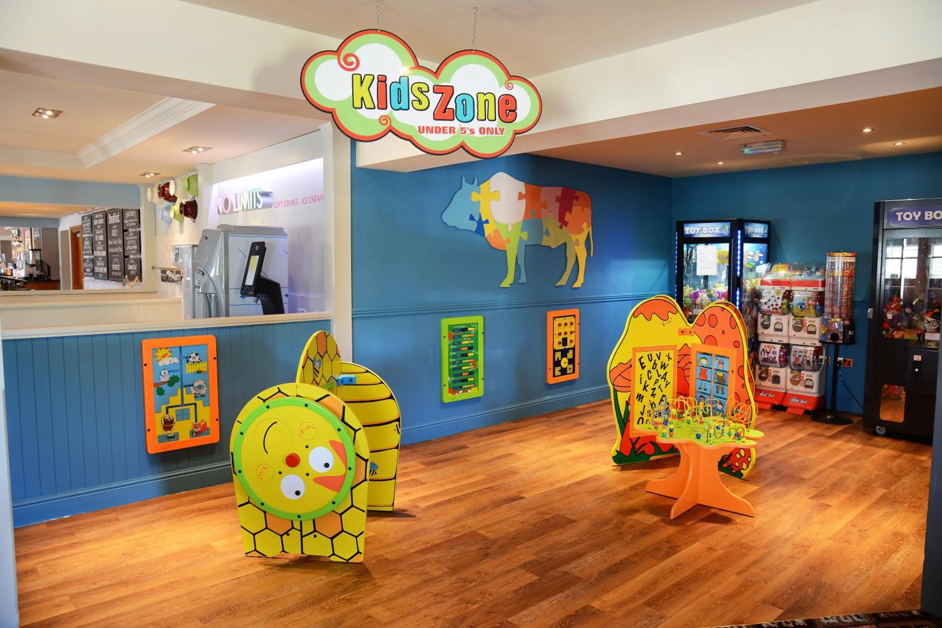 Children play ground in Blue Jay, Derby by Marston's Inns