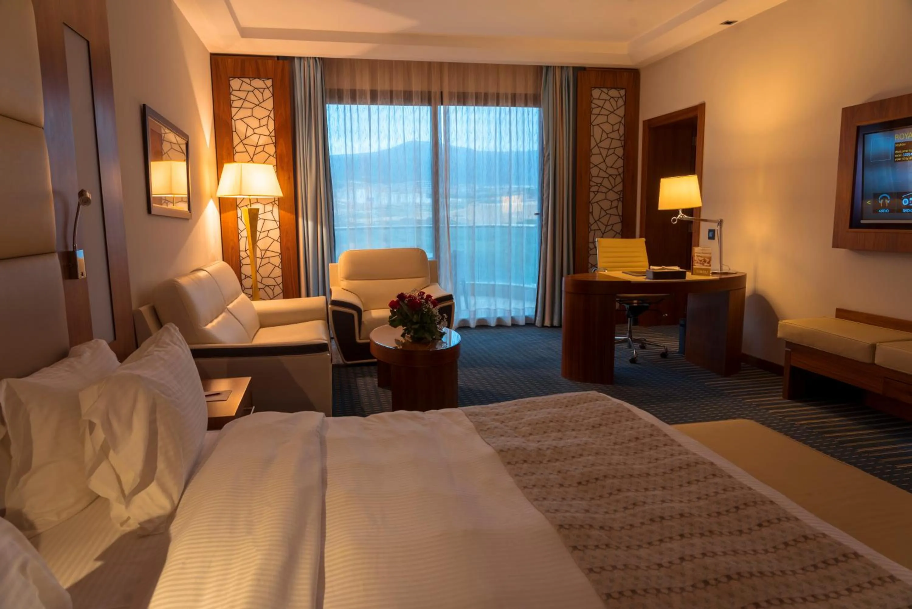 Living room in Royal Tulip Skikda