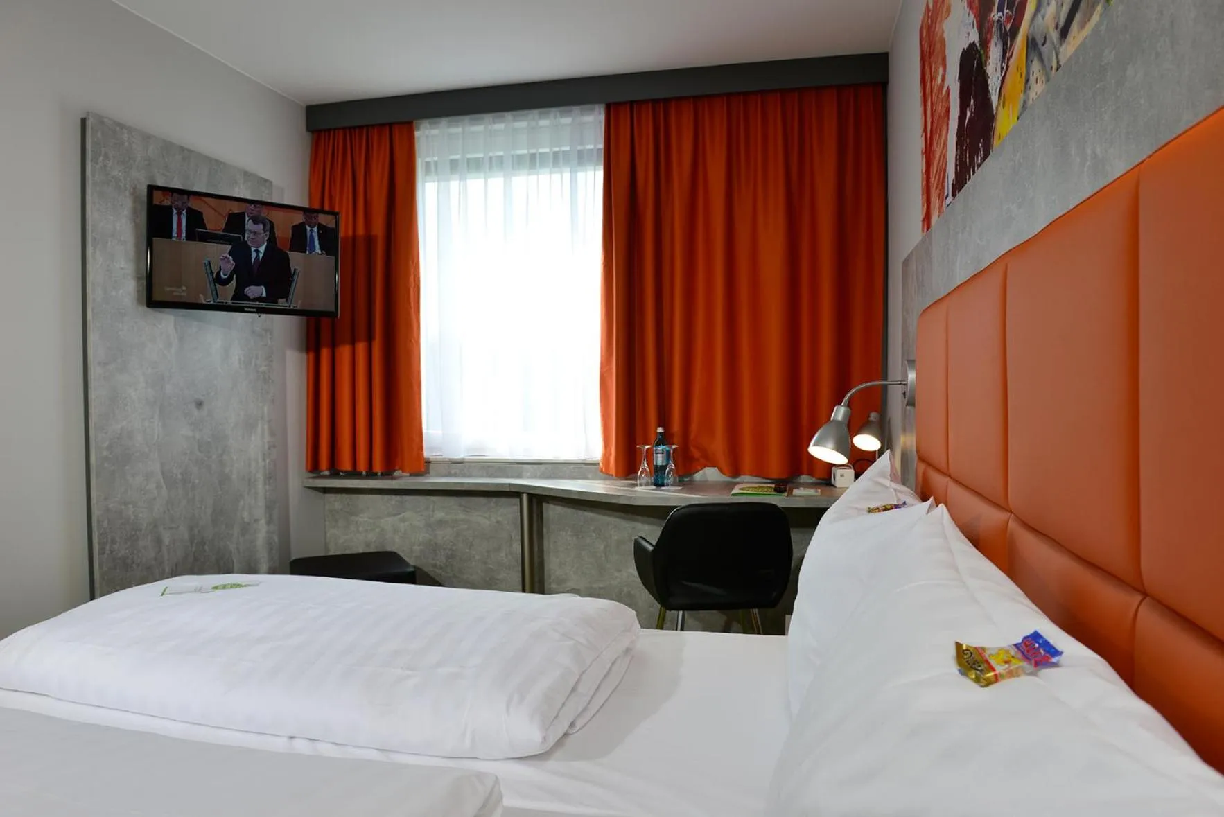 Bedroom, Bed in SleepySleepy Hotel Gießen