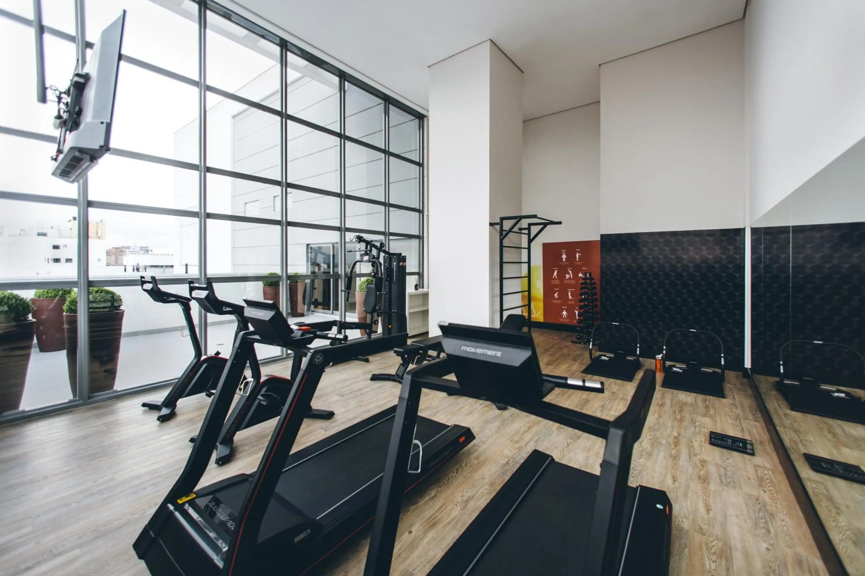 Fitness centre/facilities in Intercity Curitiba Centro Cívico