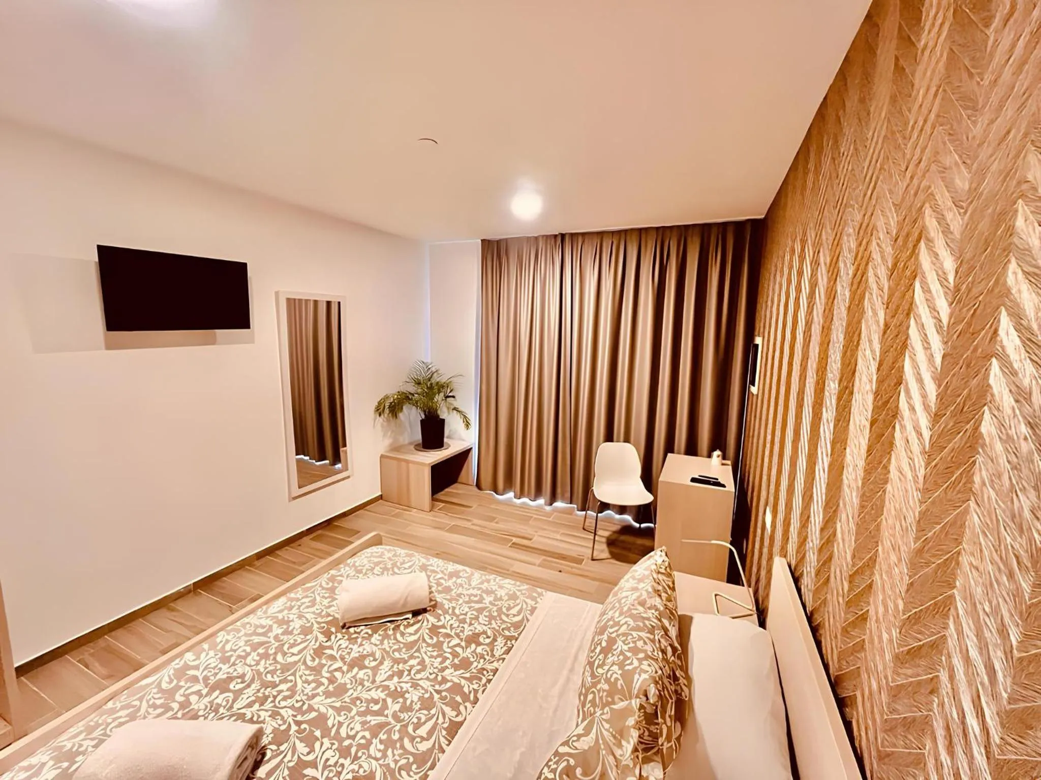 Bed in Academy Hotel