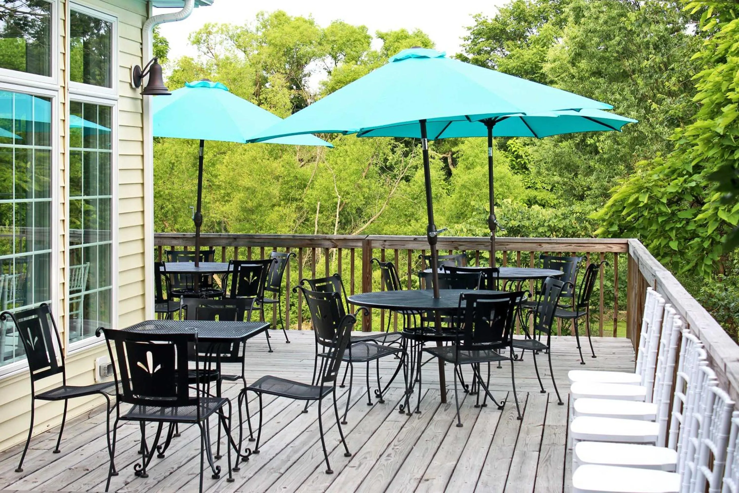 Patio in Gettysburg Battlefield Bed & Breakfast Inn