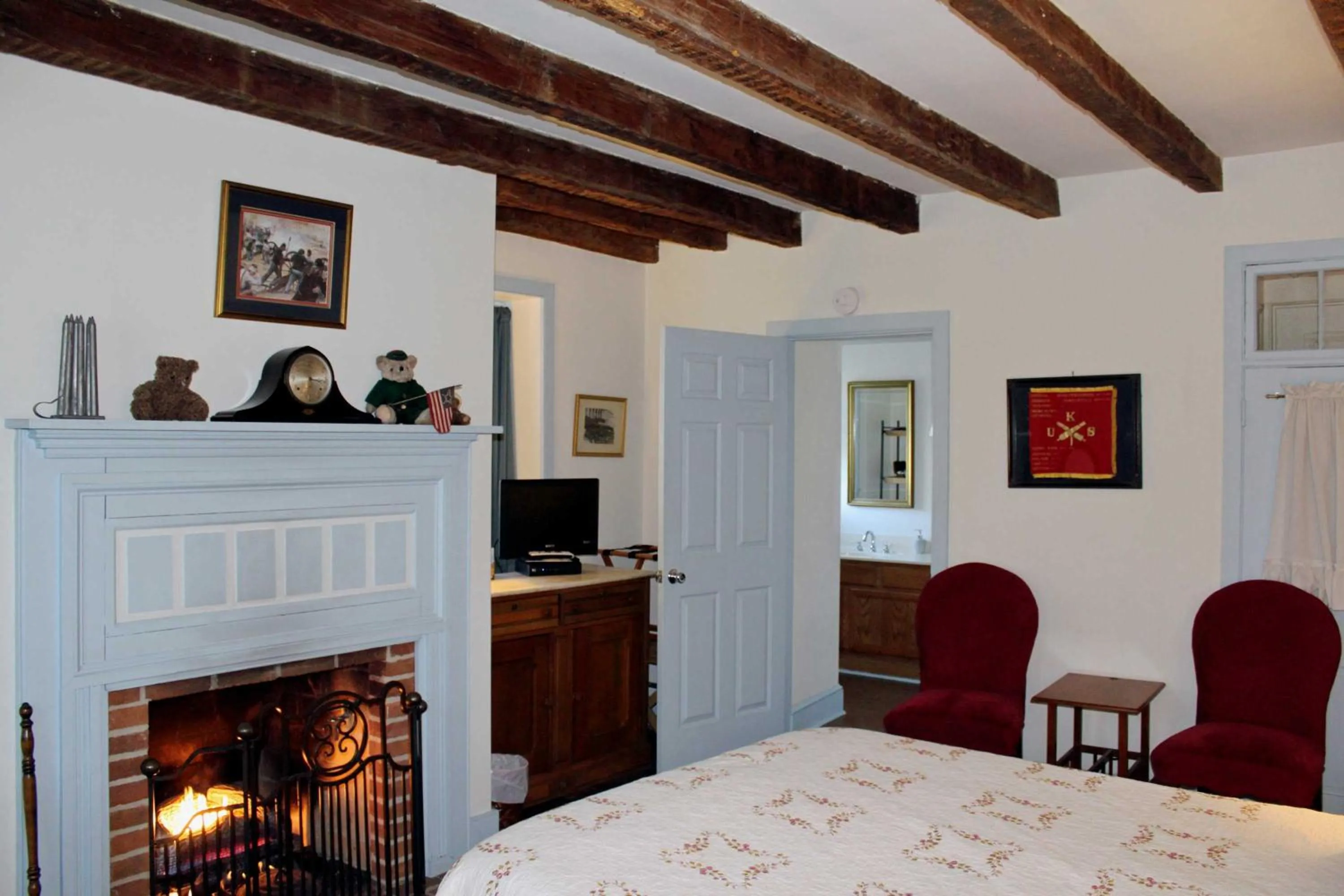 Bathroom in Gettysburg Battlefield Bed & Breakfast Inn