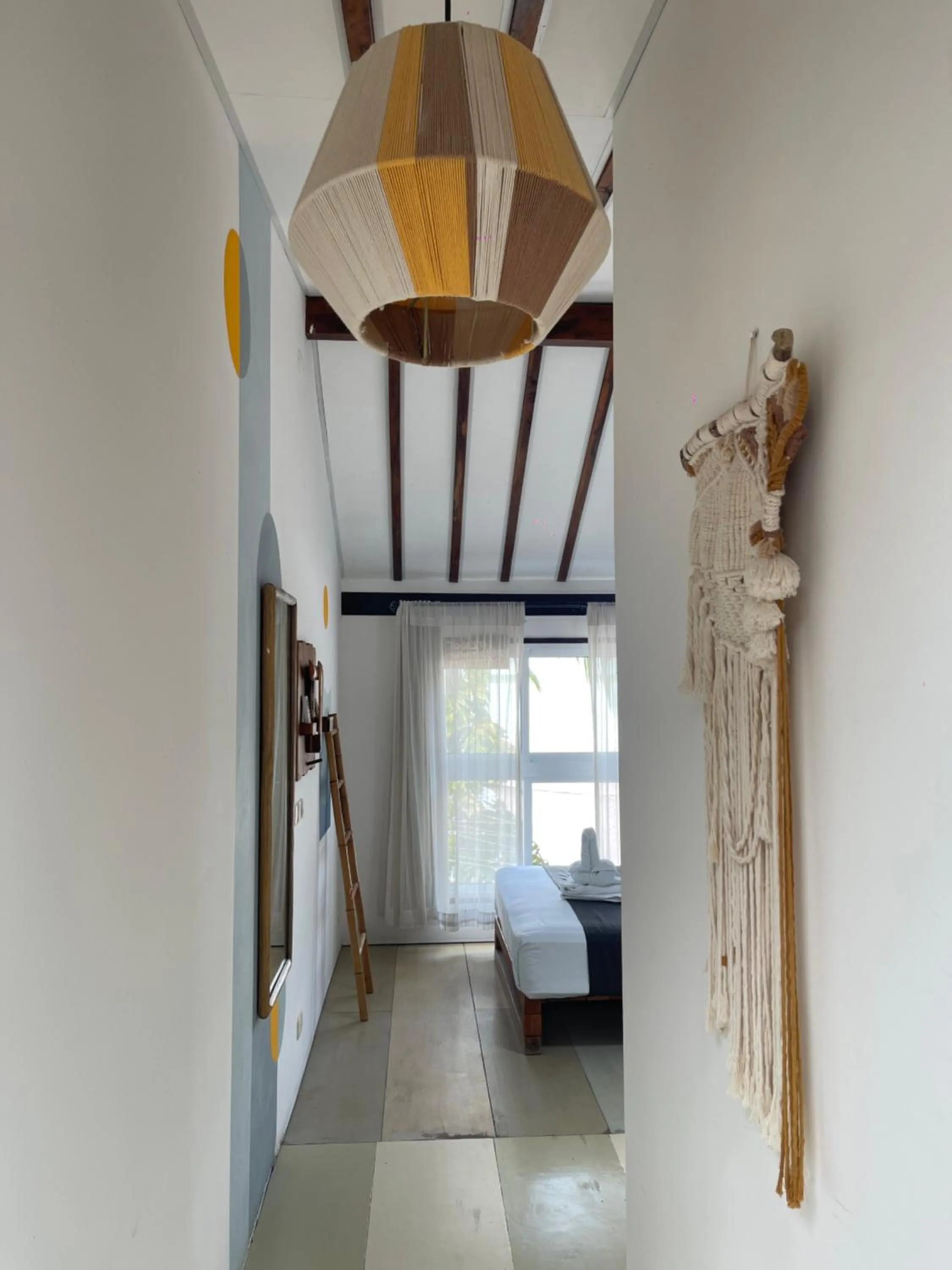 Bed in The Yak Lake House - Hostal Bacalar