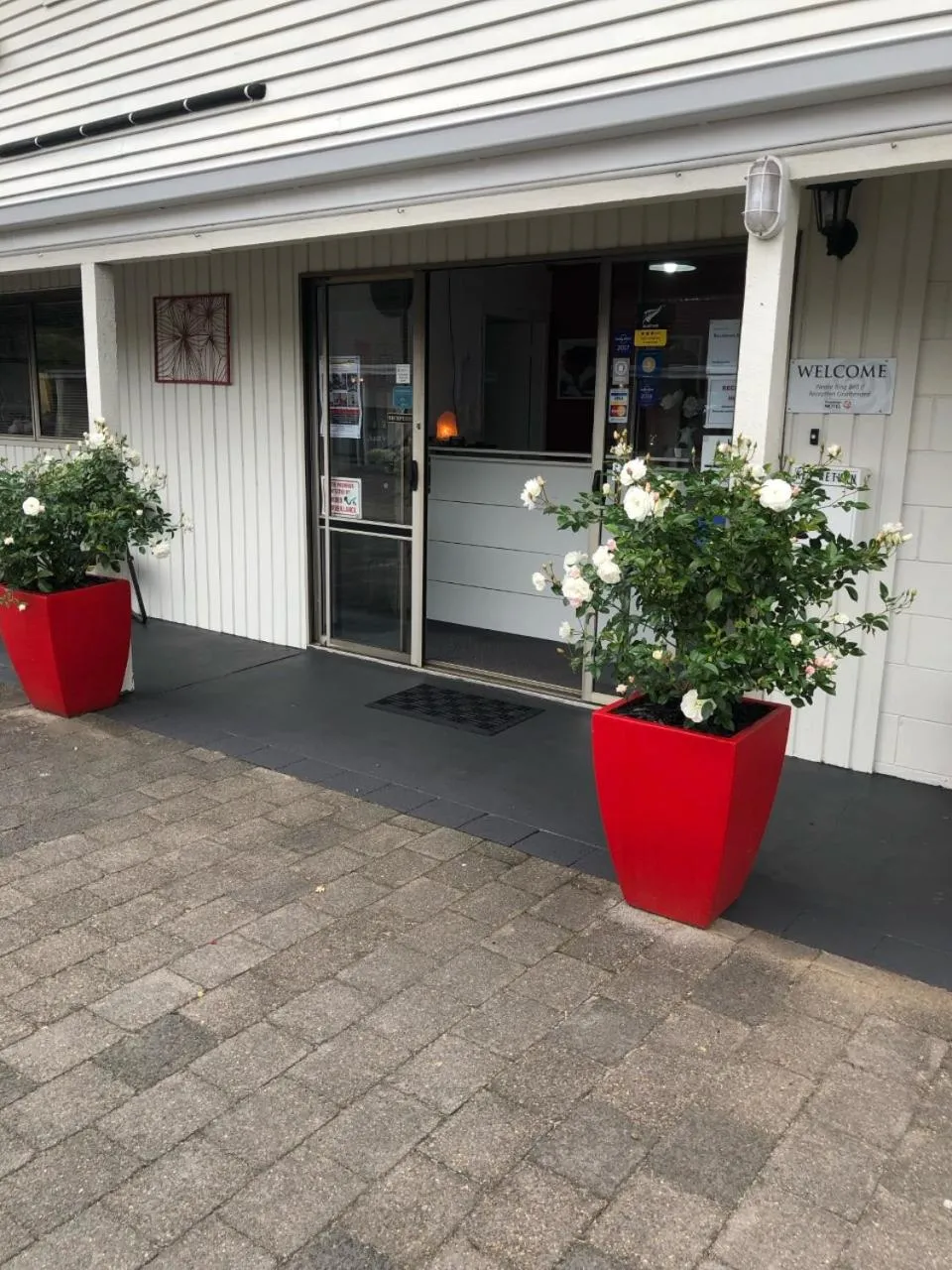 Facade/entrance in Rosetown Motel