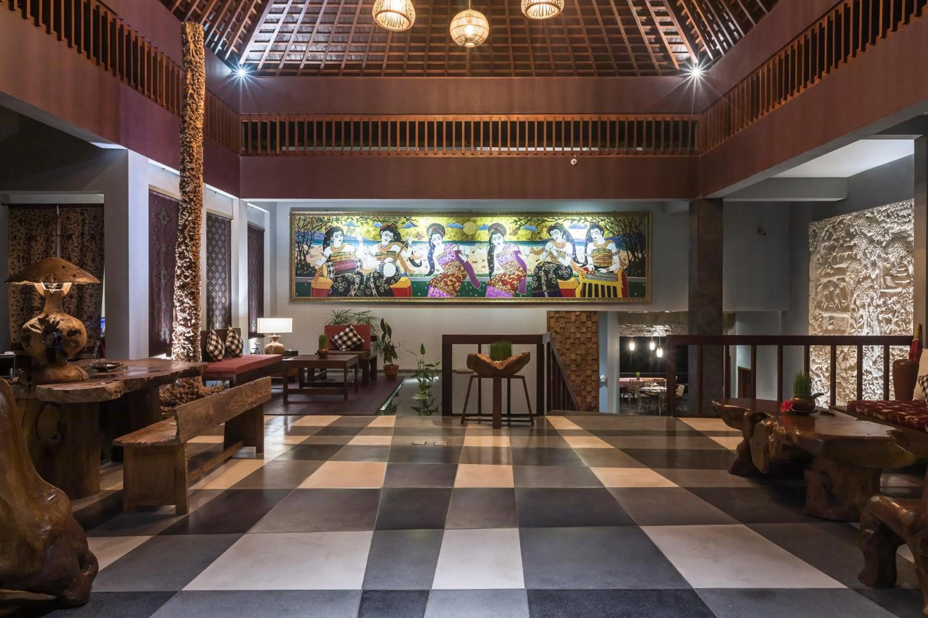 Lobby or reception in Ayuterra Resort