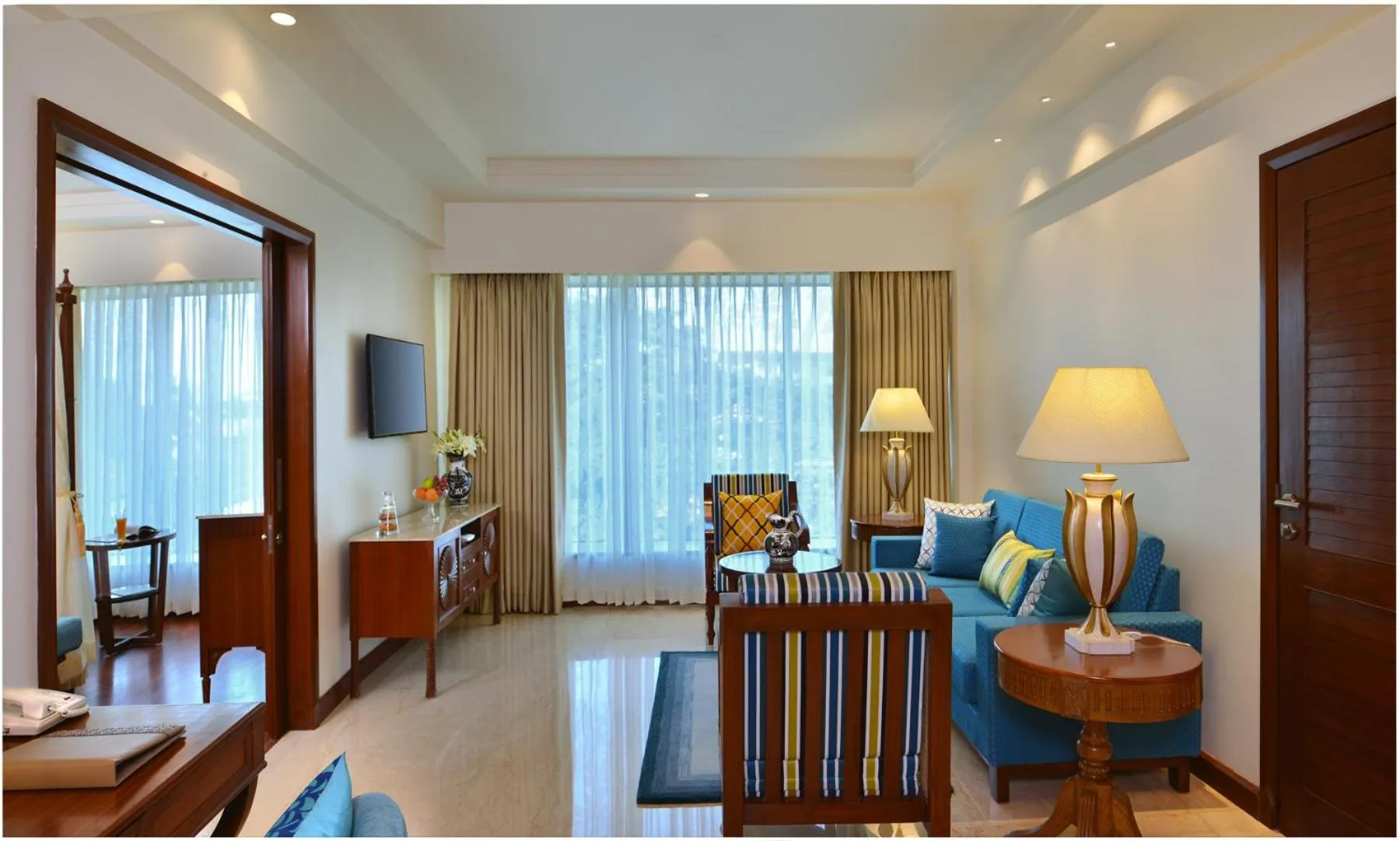 Living room in Fortune Miramar, Goa - Member ITC Hotels' Group