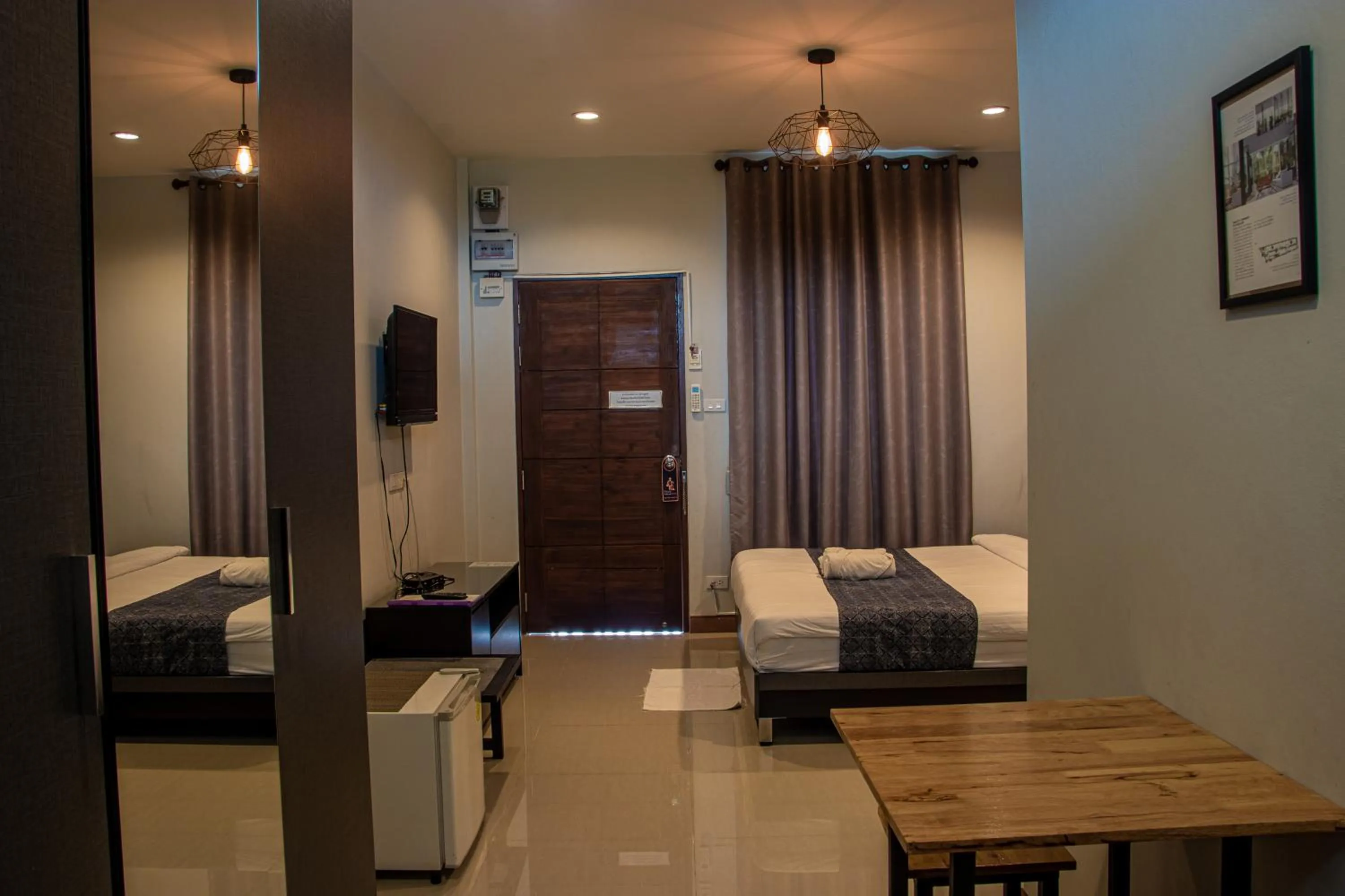 Bed in The Lofthouse Sansai