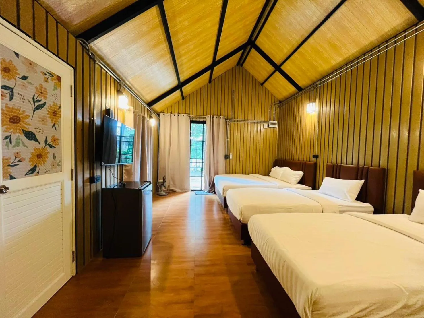 Bed in The Lofthouse Sansai