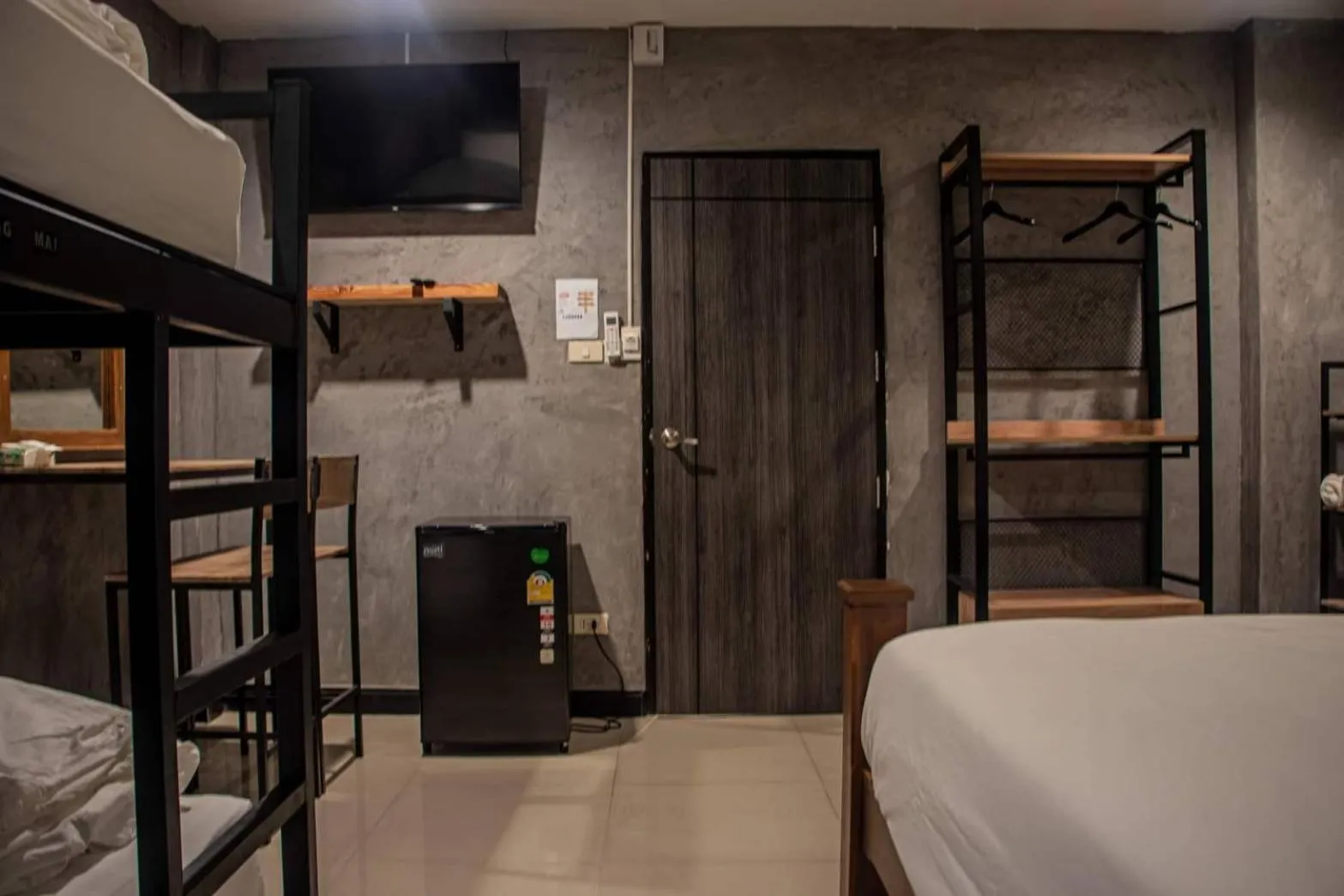 Bed in The Lofthouse Sansai