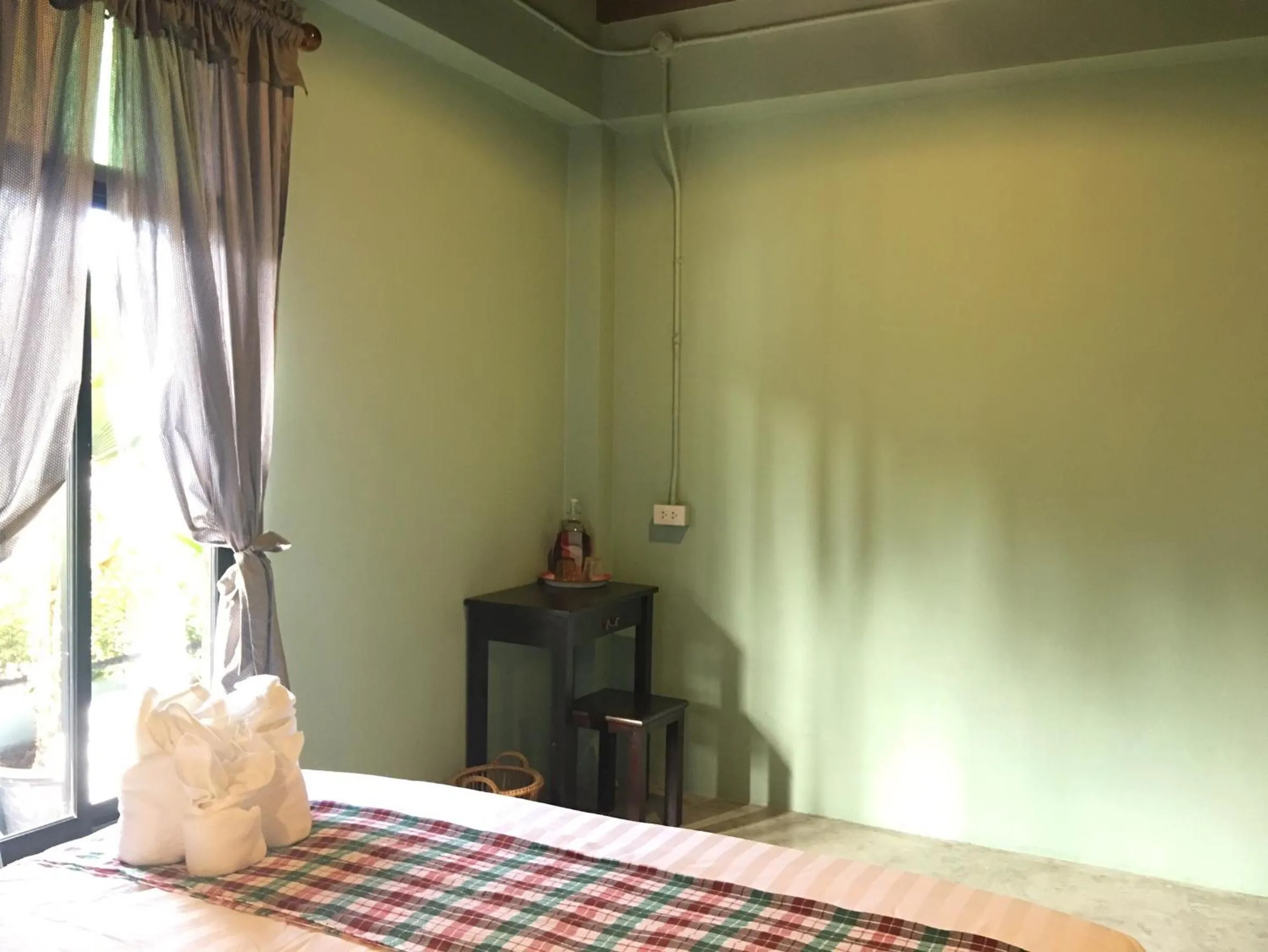 Bed in Talardkao Balcony Krabi