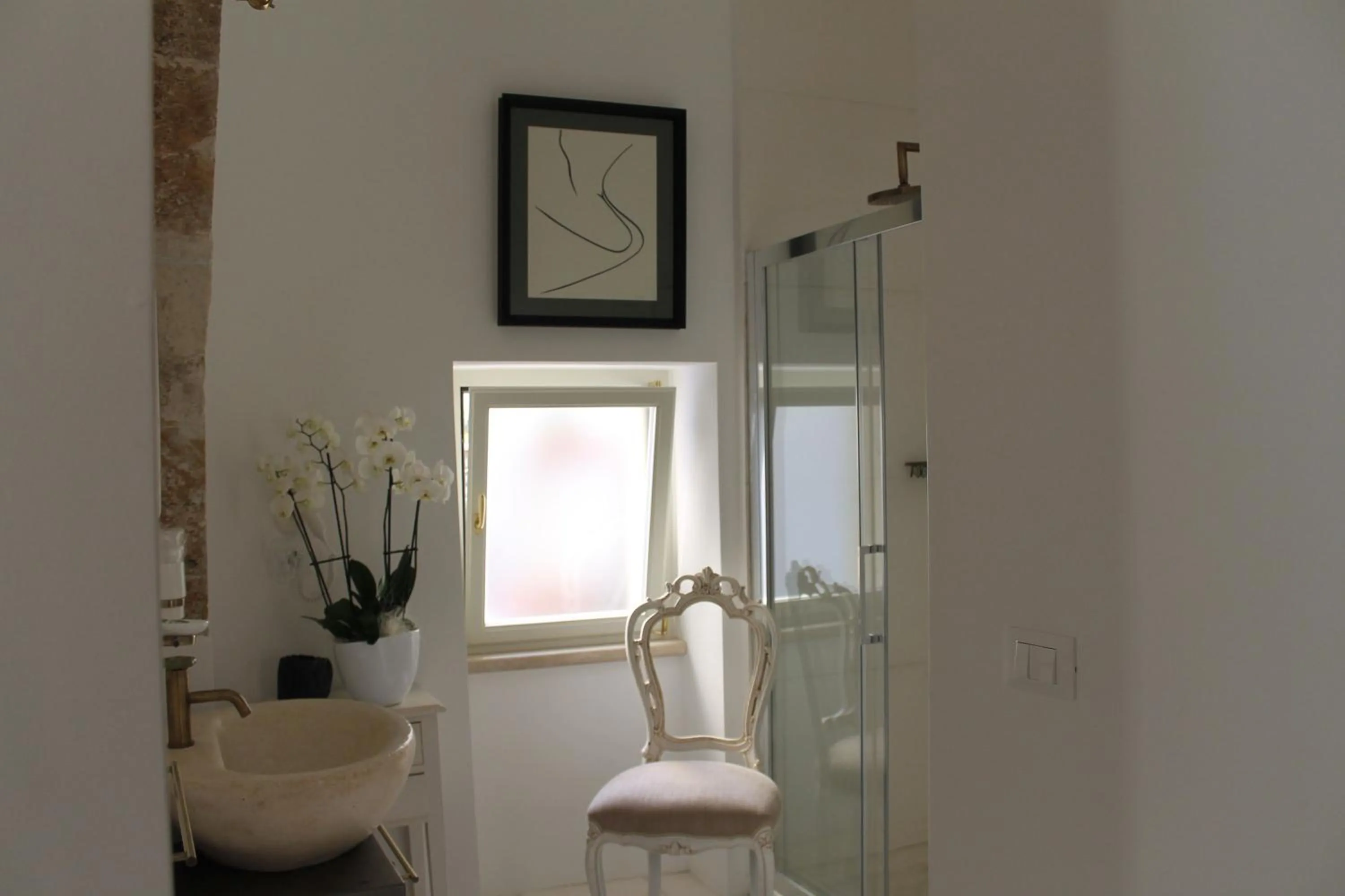 Bathroom in Torre Tresca B&B