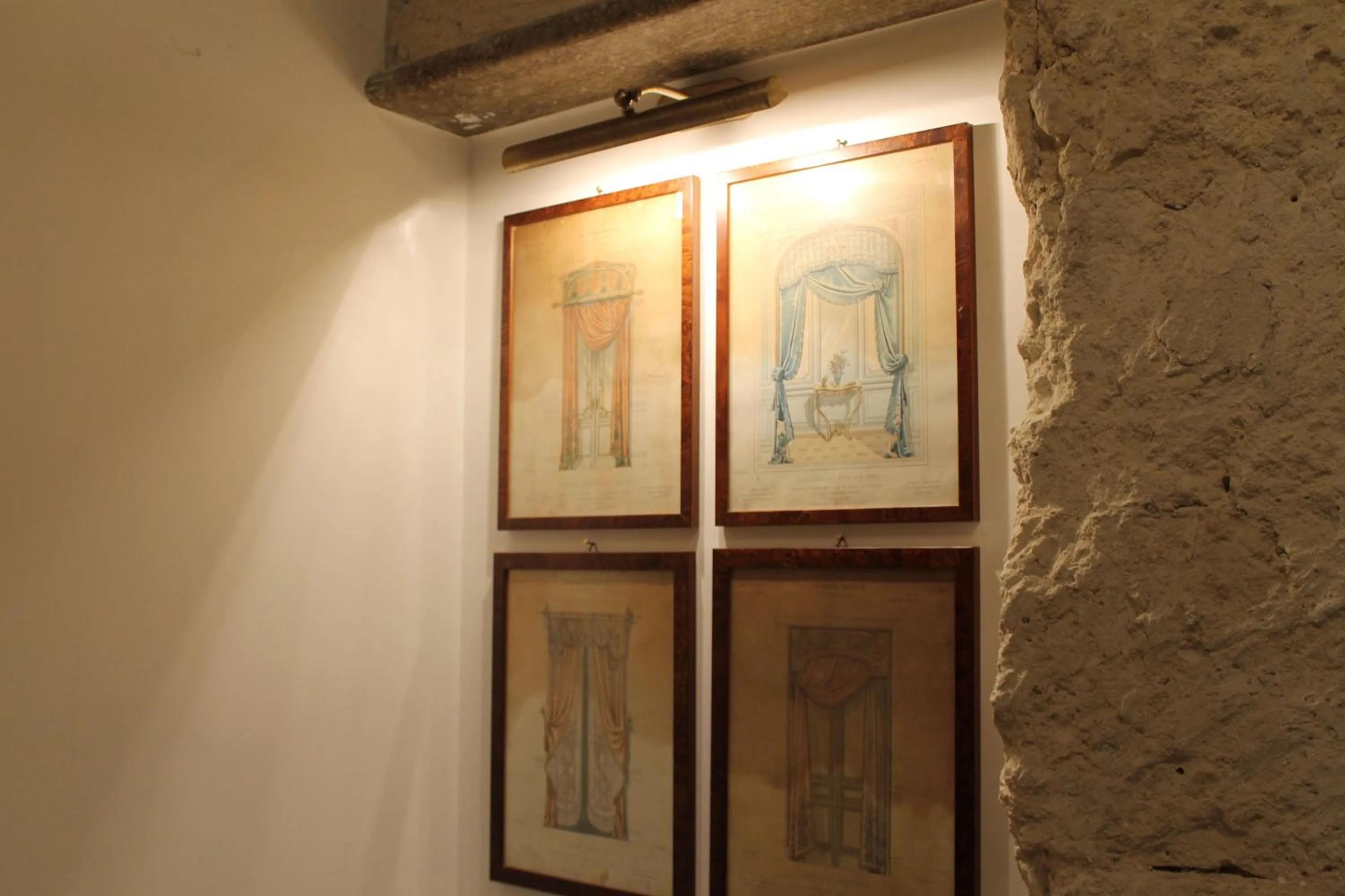 Decorative detail in Torre Tresca B&B