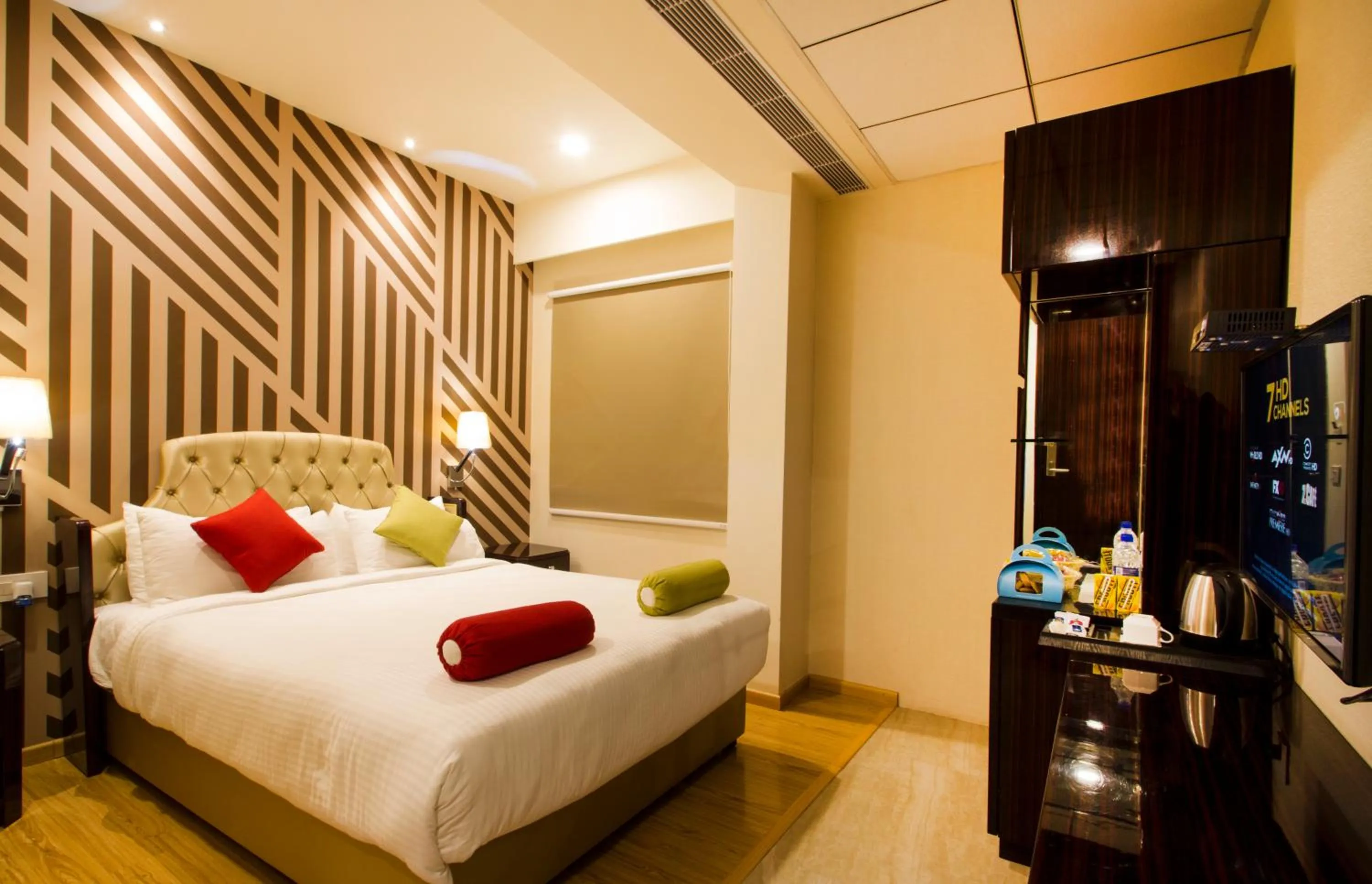 Bed in Art Boutique Hotel Gachibowli