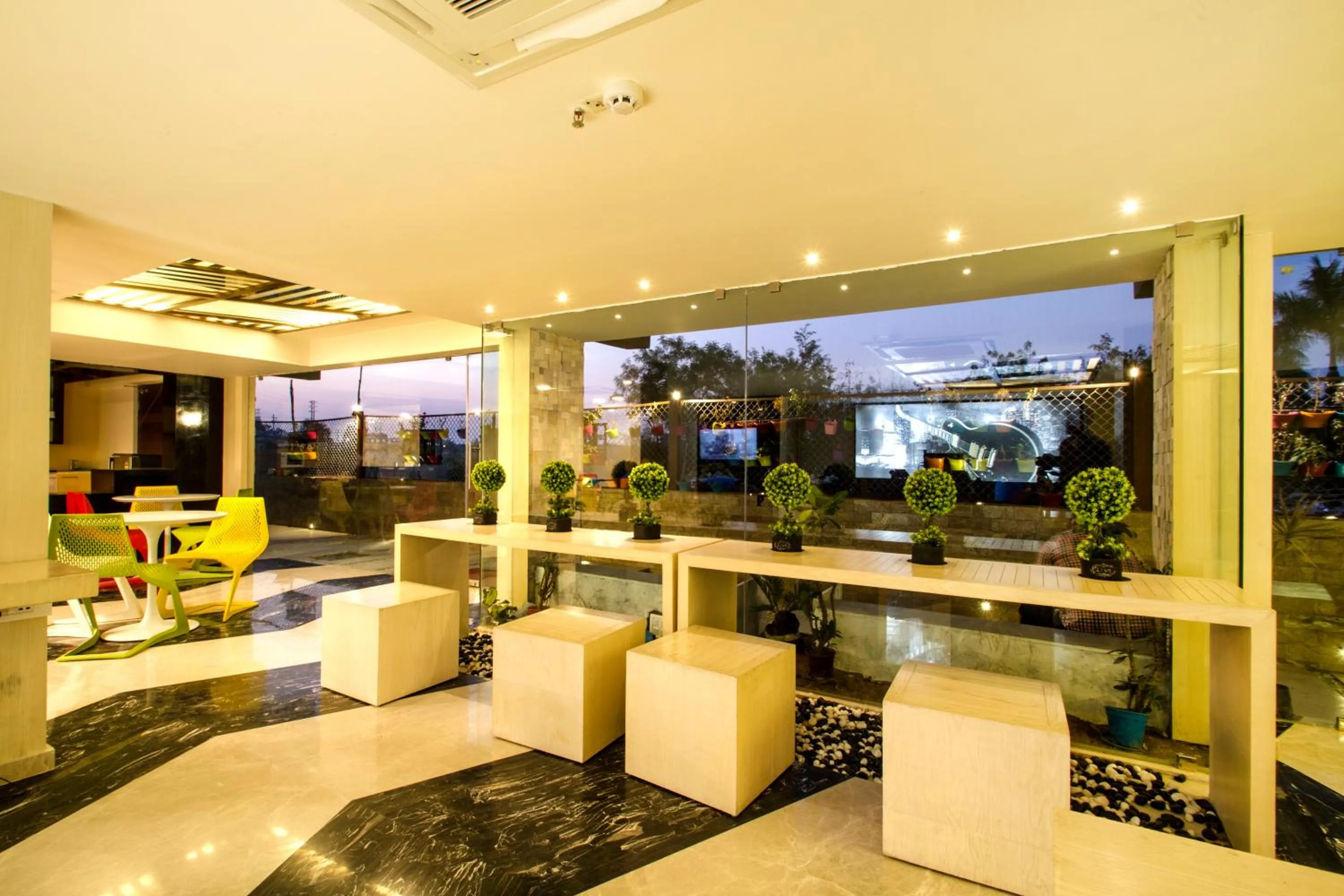 Lobby or reception in Art Boutique Hotel Gachibowli