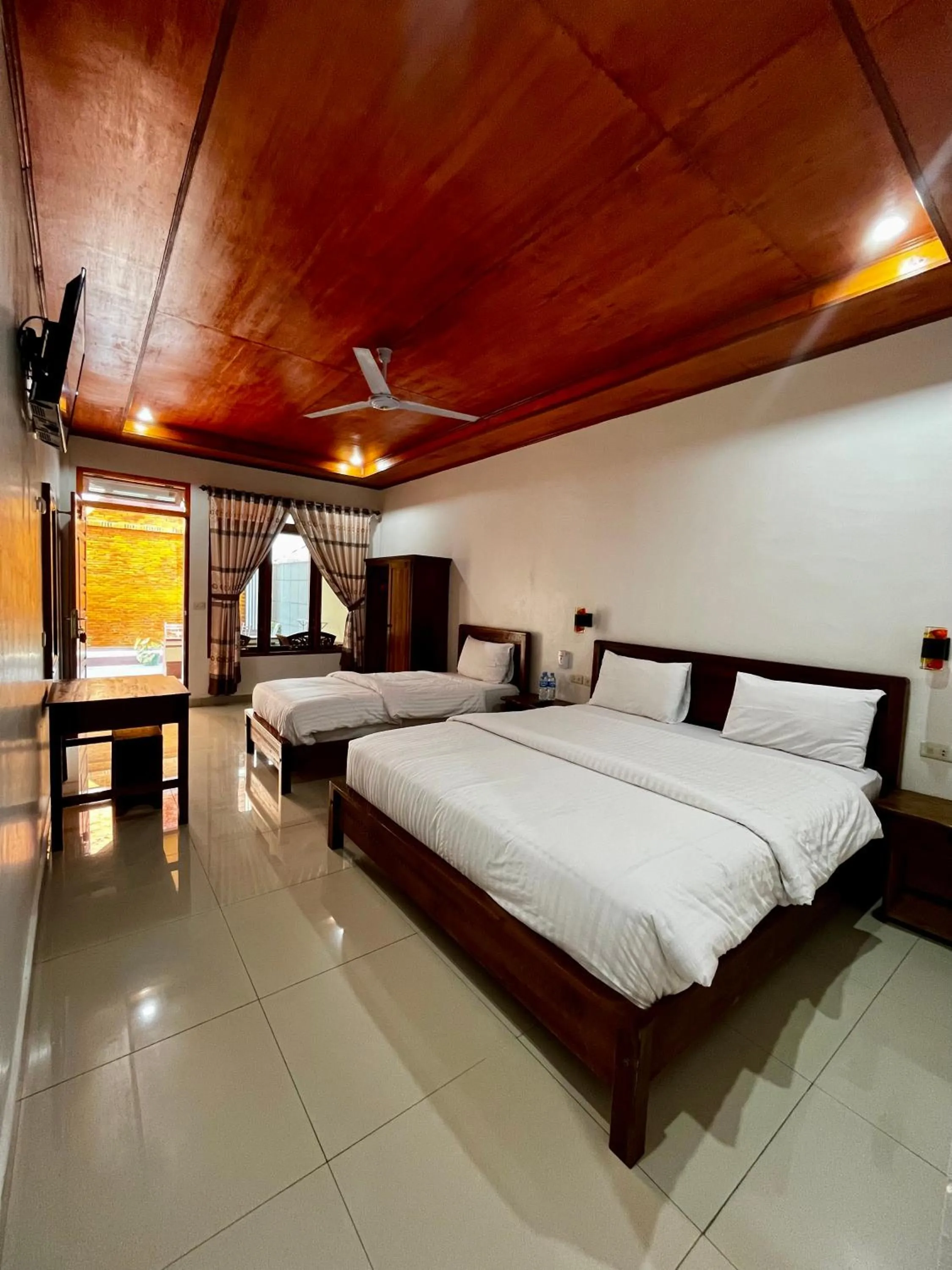 Bed in Gokhon Guest House