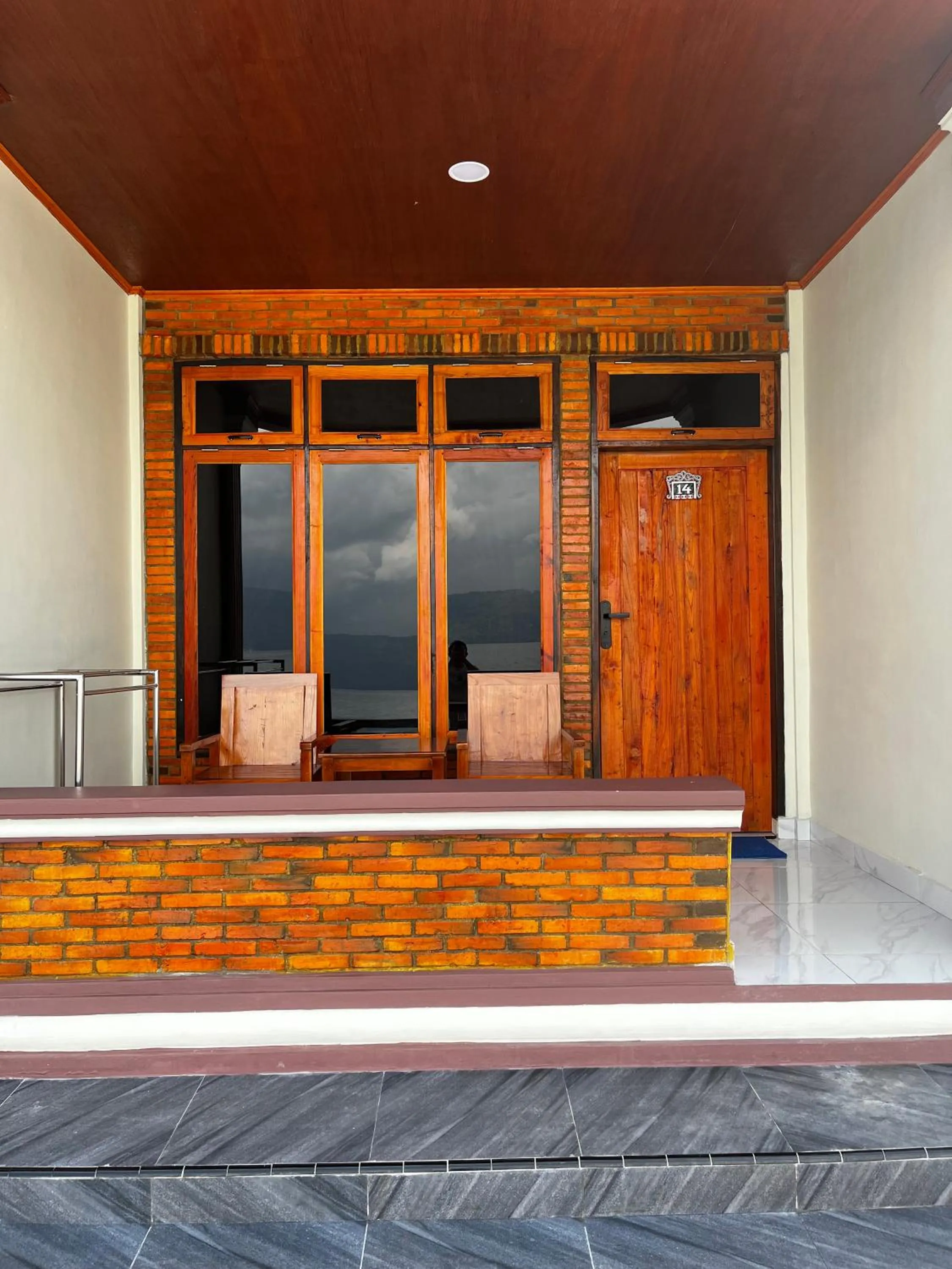 Balcony/Terrace in Gokhon Guest House