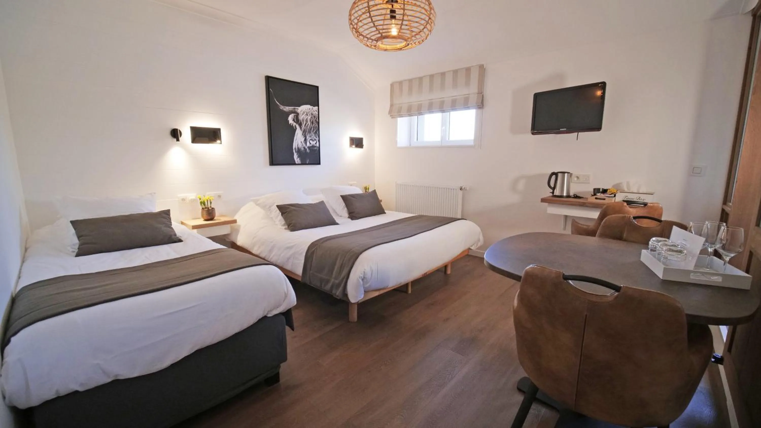 Bed in Auberge la Hutte Lurette