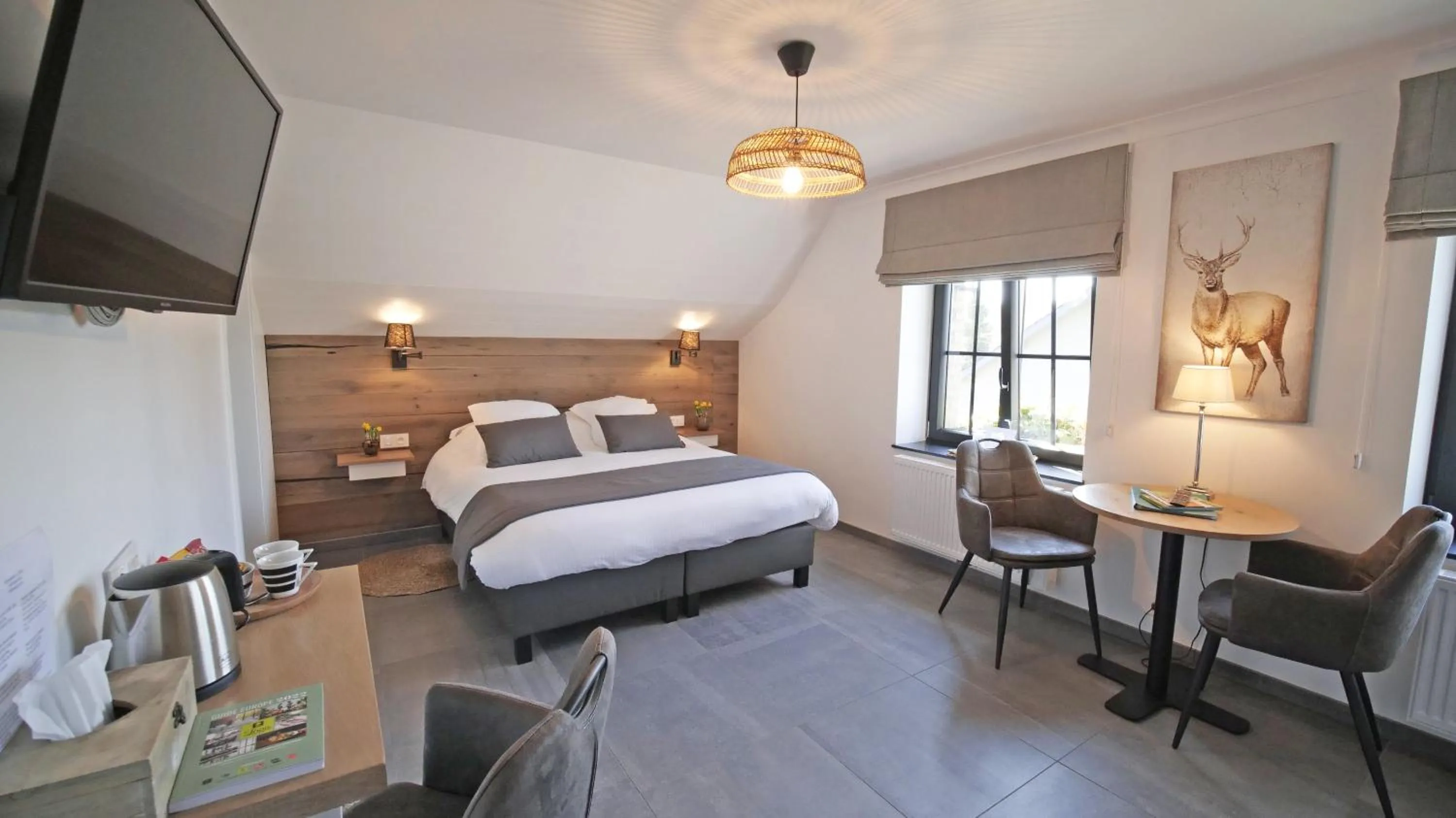 Bed in Auberge la Hutte Lurette