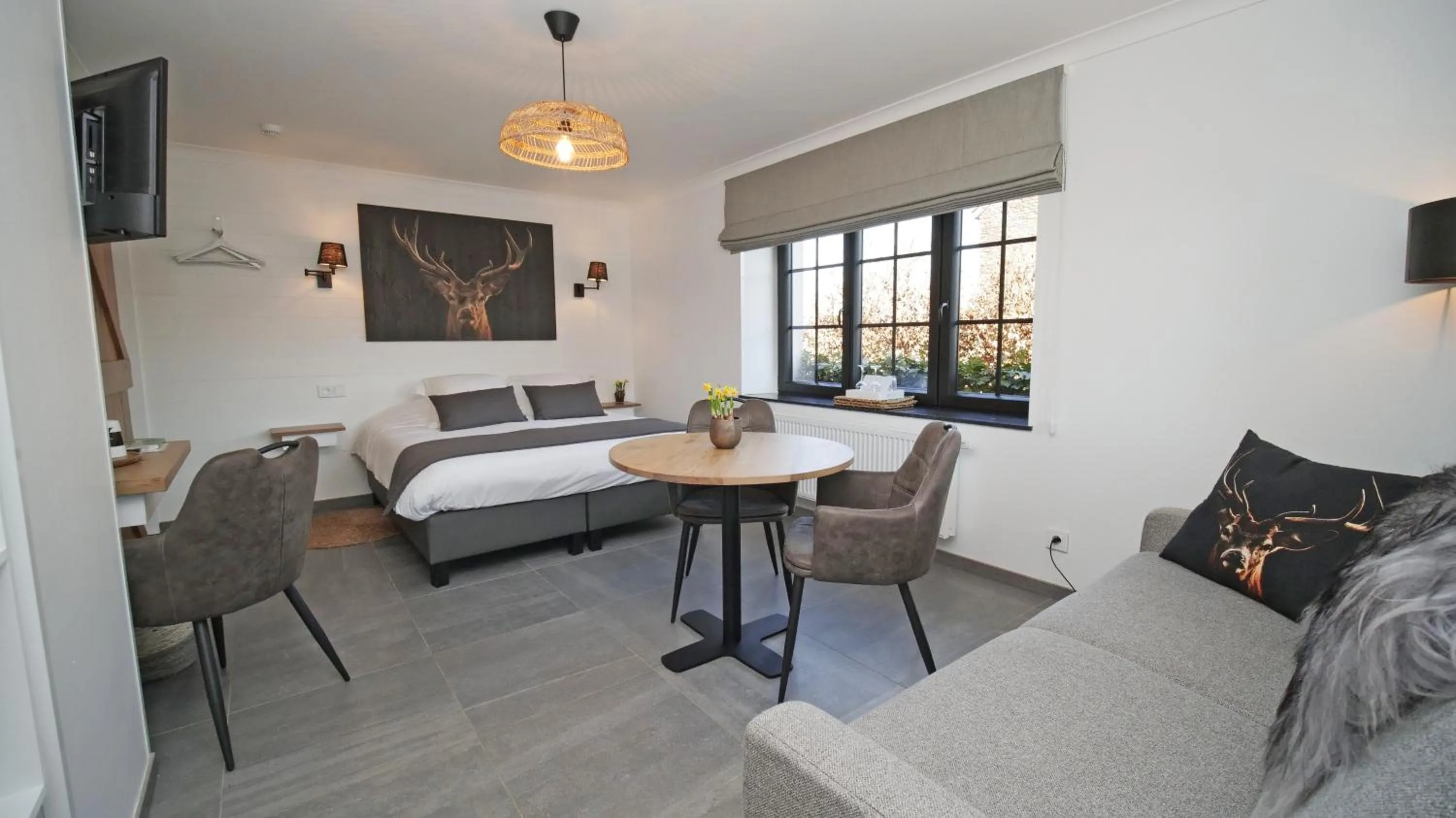 Bed in Auberge la Hutte Lurette