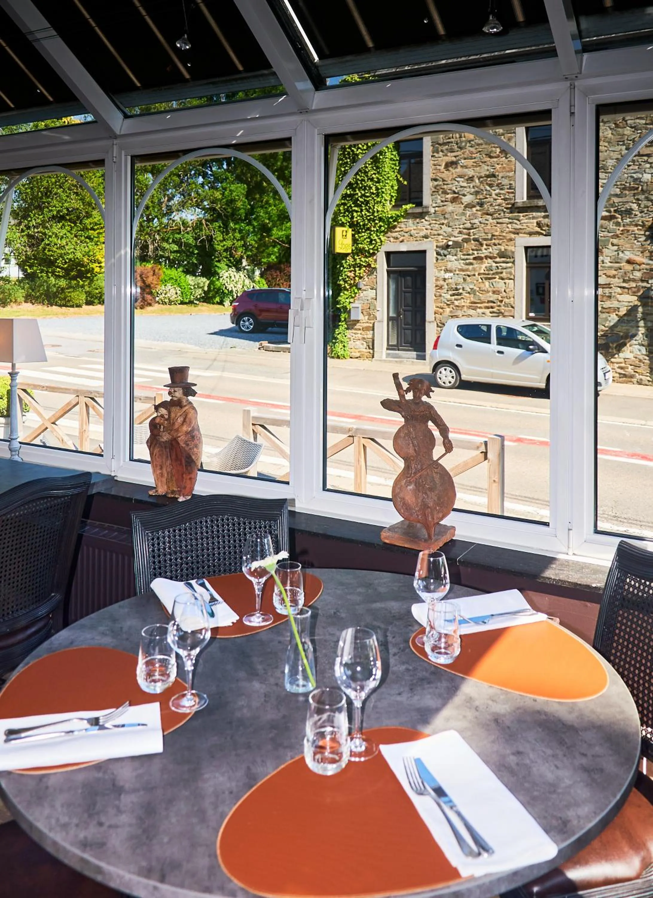 Decorative detail in Auberge la Hutte Lurette