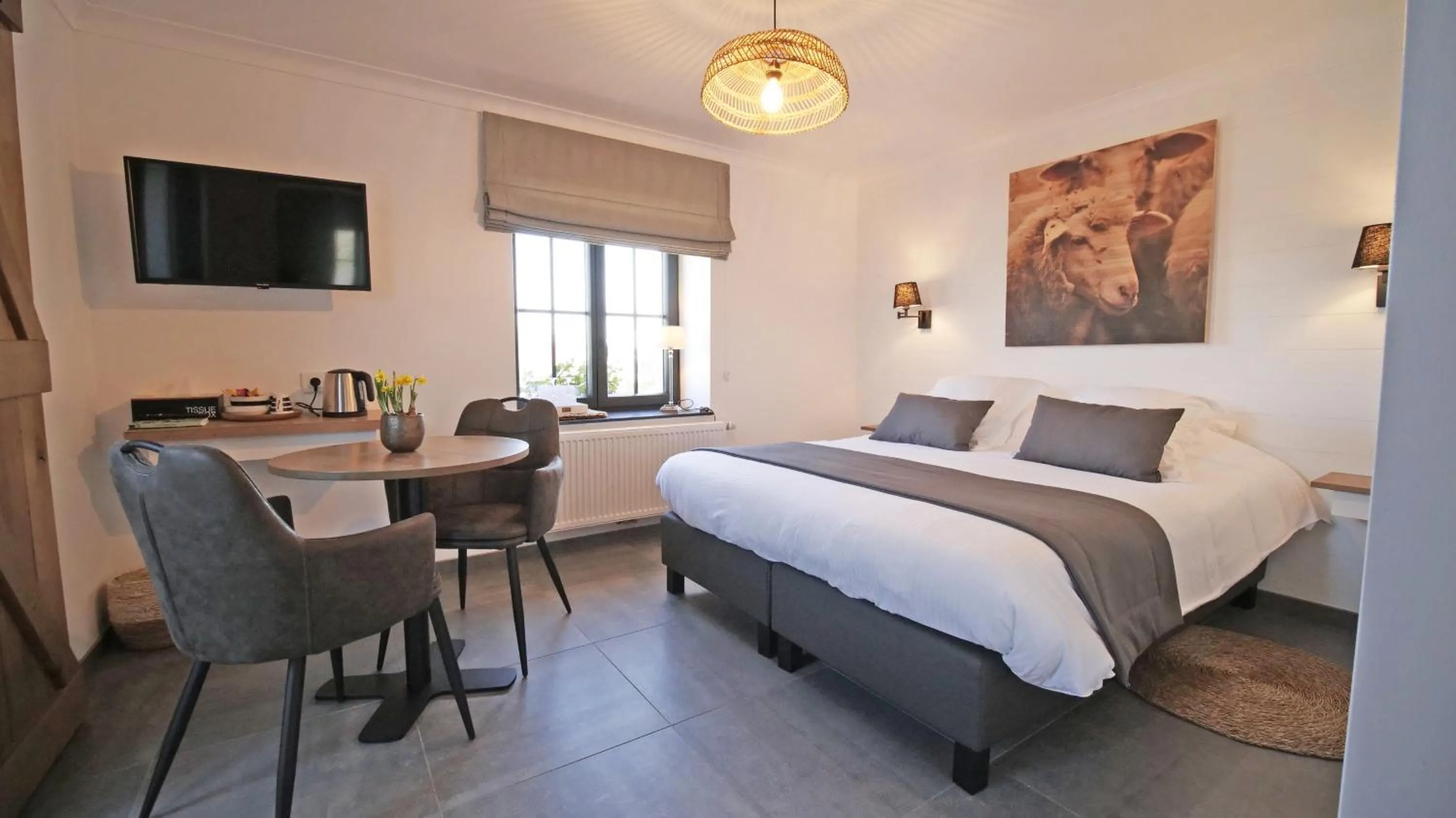 Bed in Auberge la Hutte Lurette