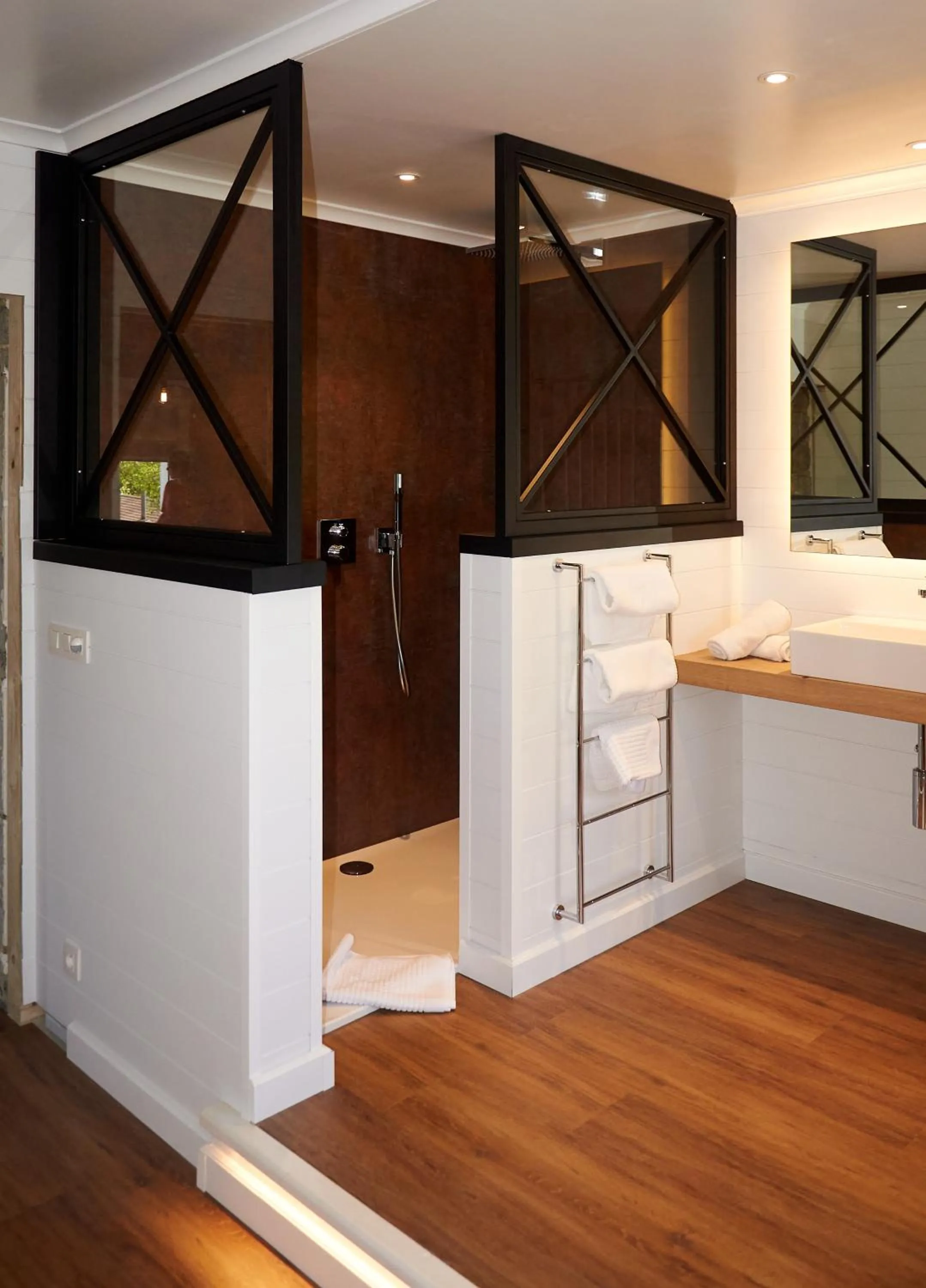 Bathroom in Auberge la Hutte Lurette